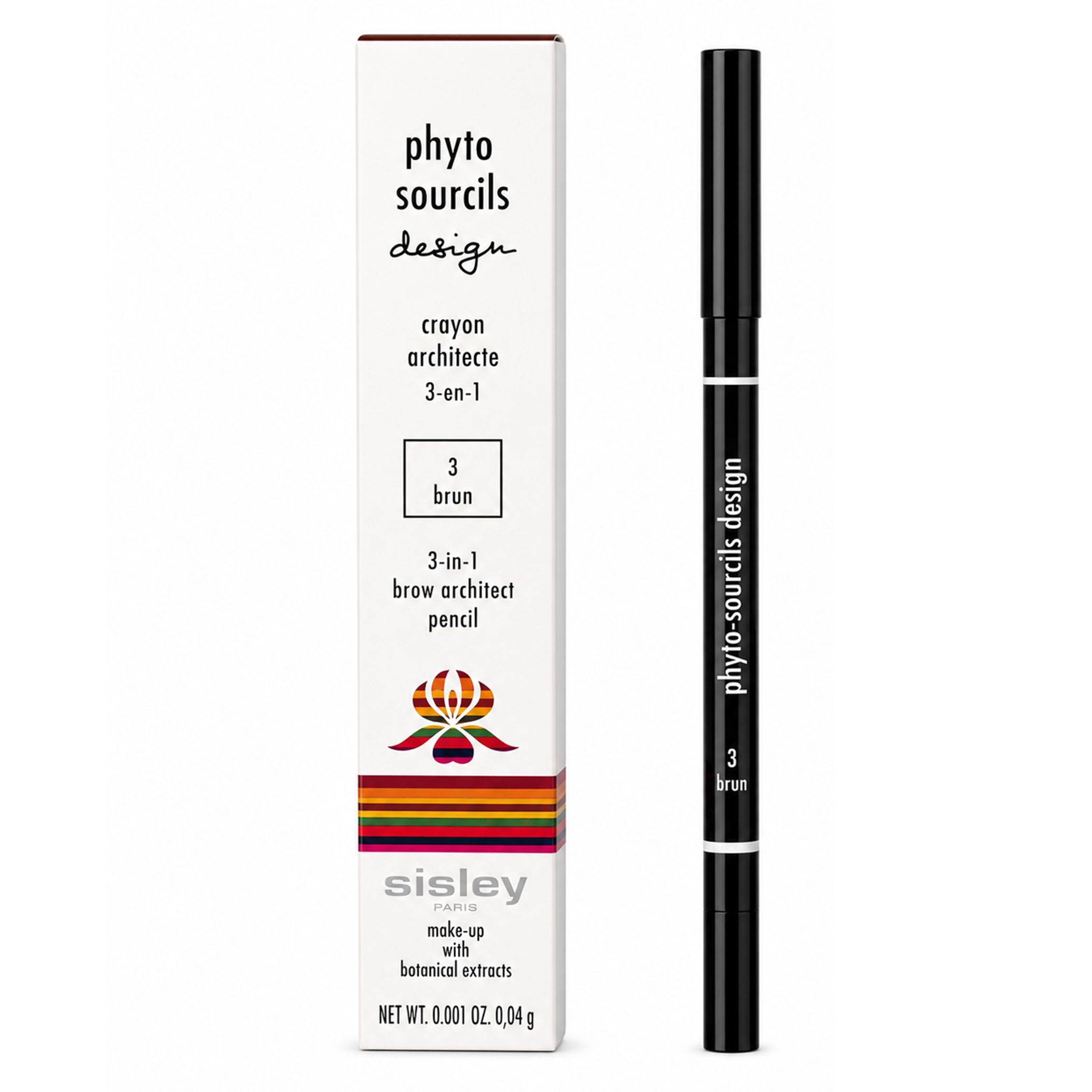 Sisley Paris Phyto Sourcils Design 3-in-1 brow pencil 3 Brun 0,2 g