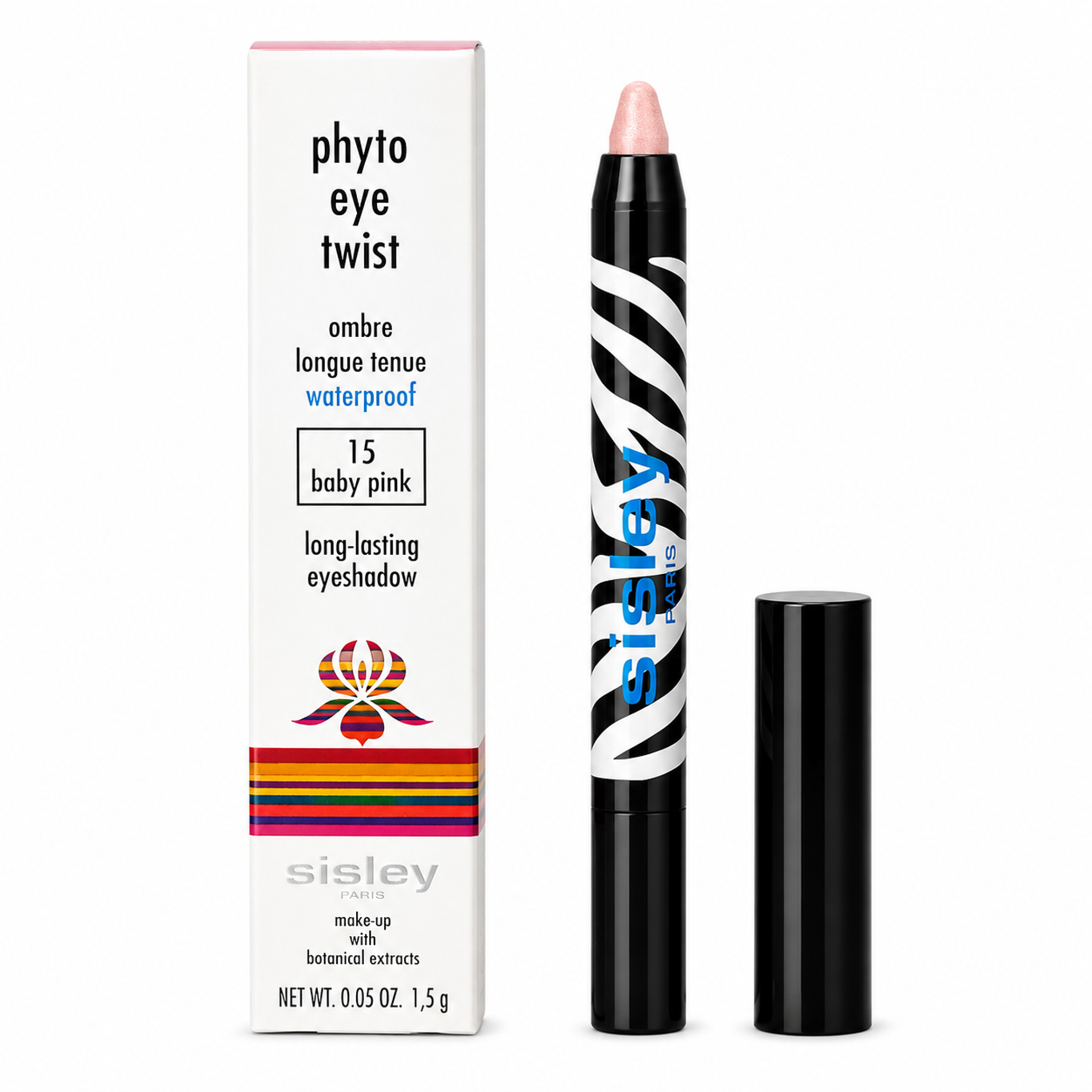 Sisley Paris Phyto Eye Twist Lidschatten eyeshadow 15 baby pink  waterproof 1,5g