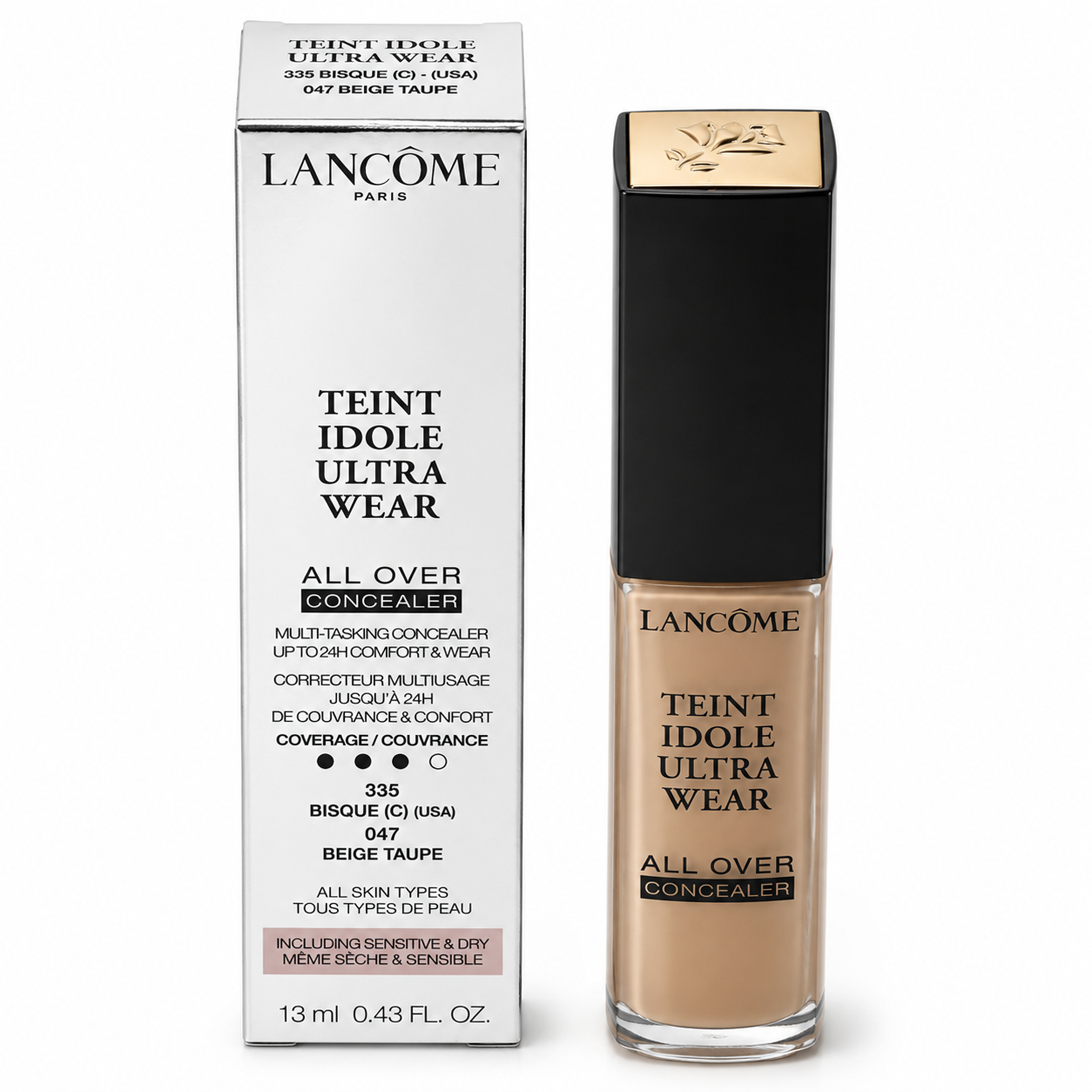 Lancome Teint Idole Ultra Wear All Over Concealer 047 Beige Taupe 13ml