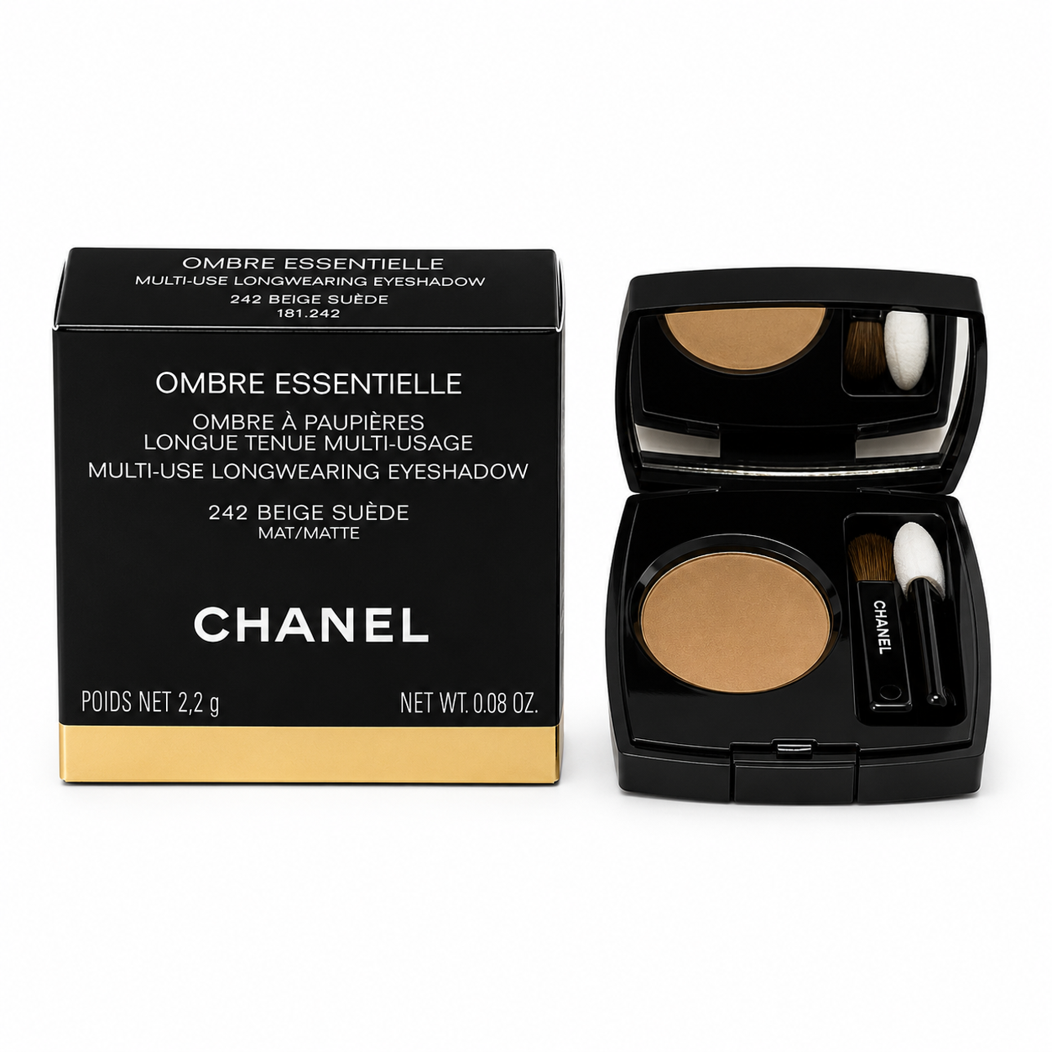 Chanel Ombre Essentielle Lidschatten eyeshadow 242 Beige Suede 2,2g