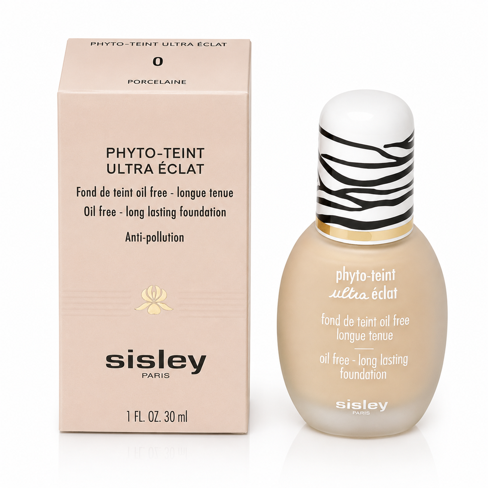 Sisley Phyto Teint ultra eclat Foundation 30 ml 0 Porcelaine