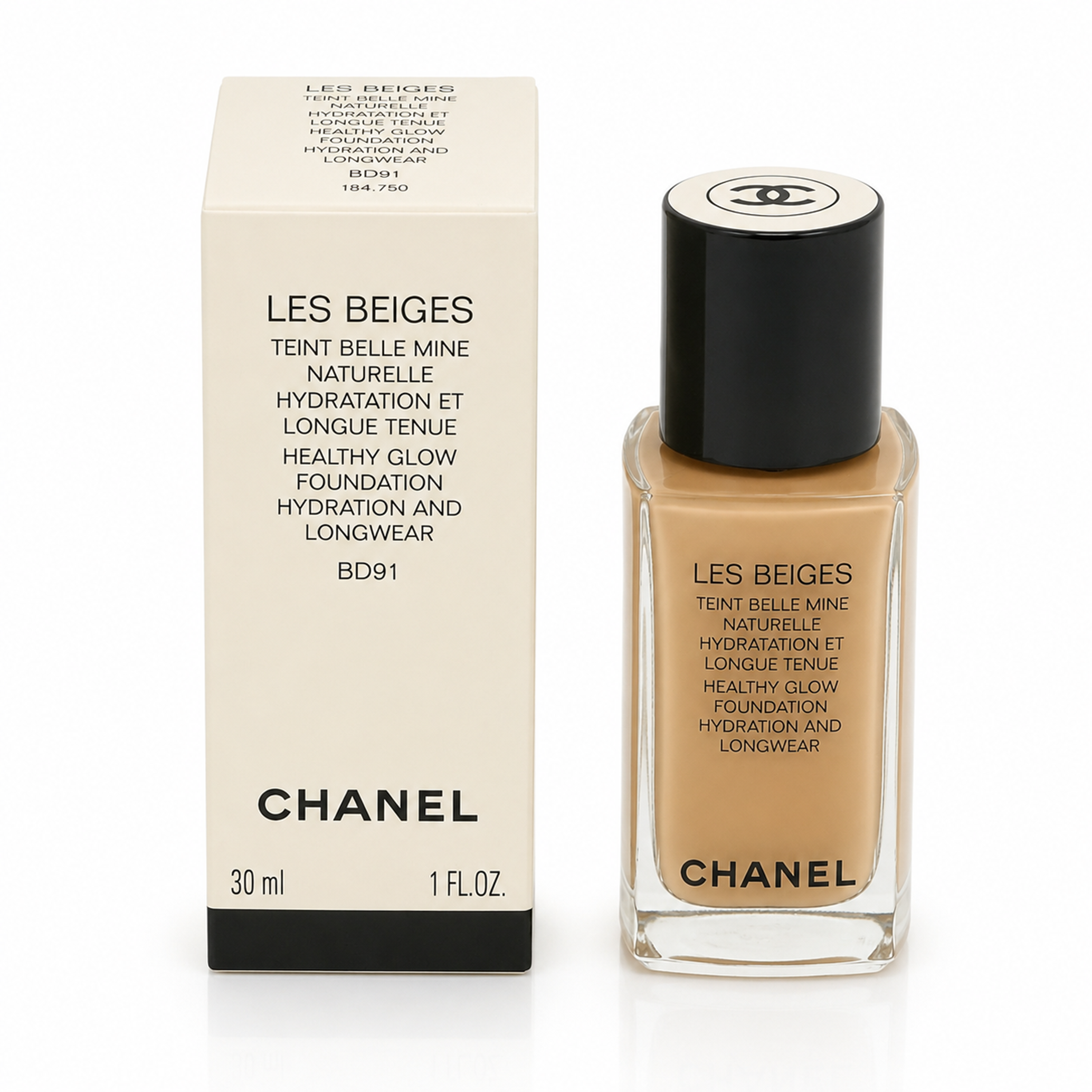 Chanel Les beiges Healthy glow Foundation  BD91 30ml