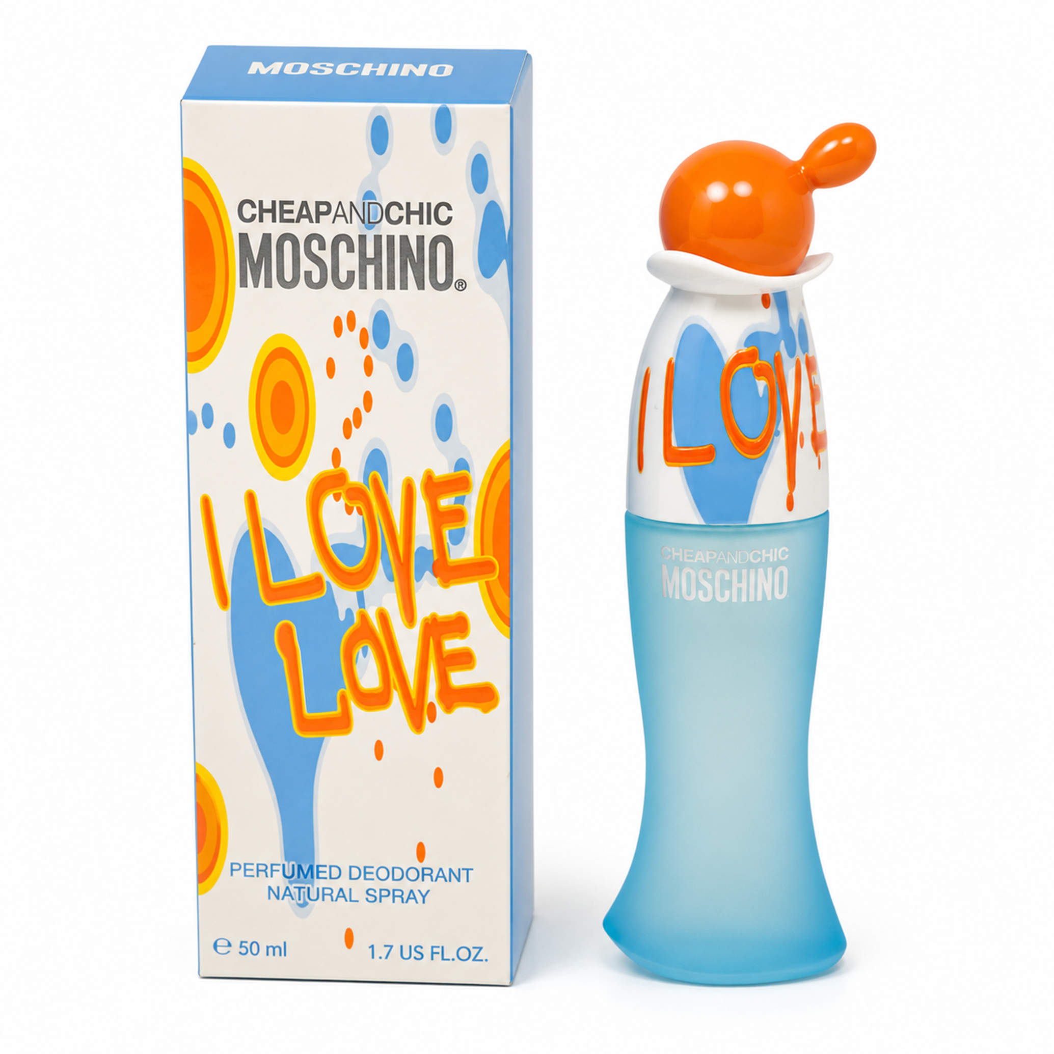Moschino Cheap and Chic I Love Love Perfumed Deodorant Spray 50 ml