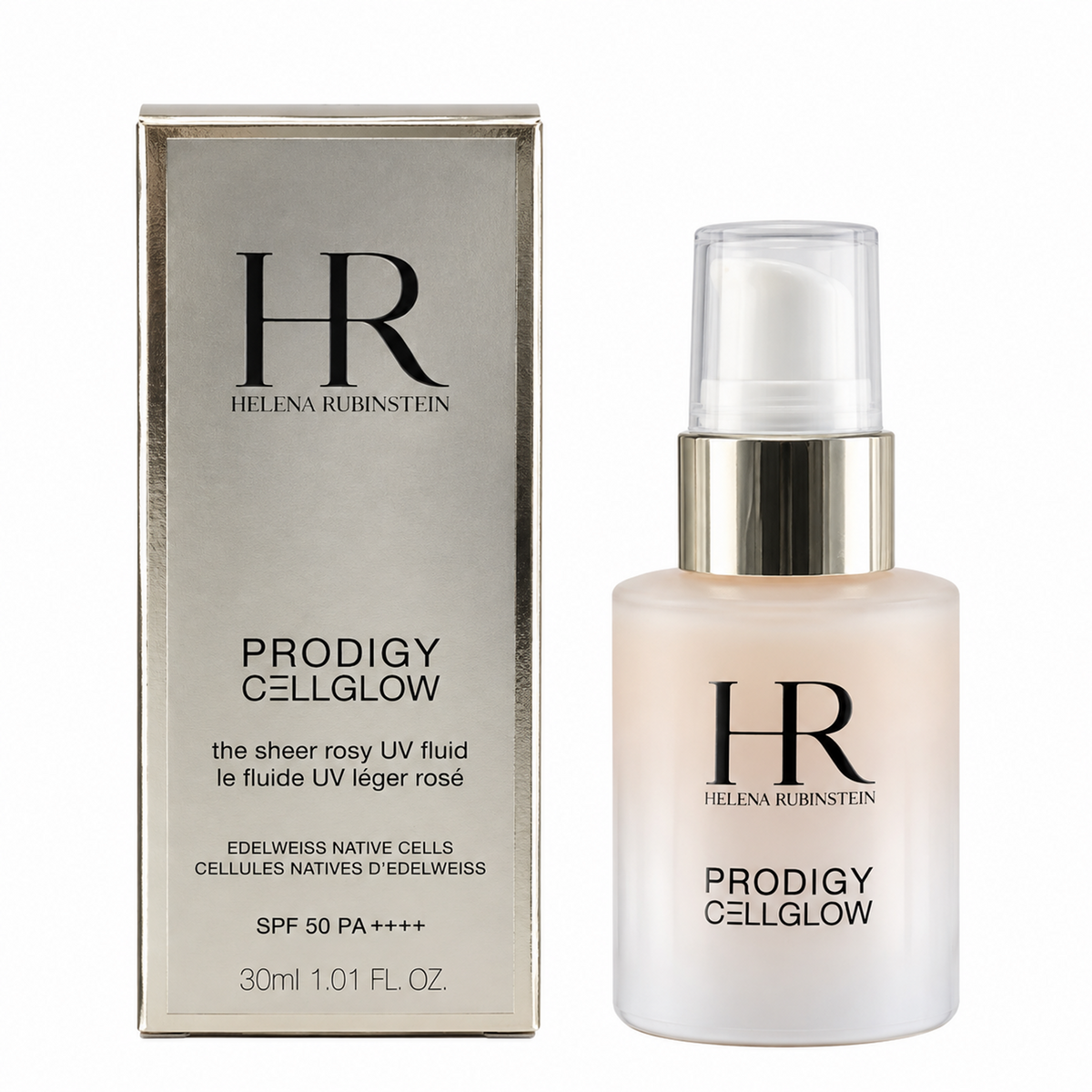 Helena Rubinstein Prodigy Cellglow the sheer rosy UV fluid SPF 50 30ml