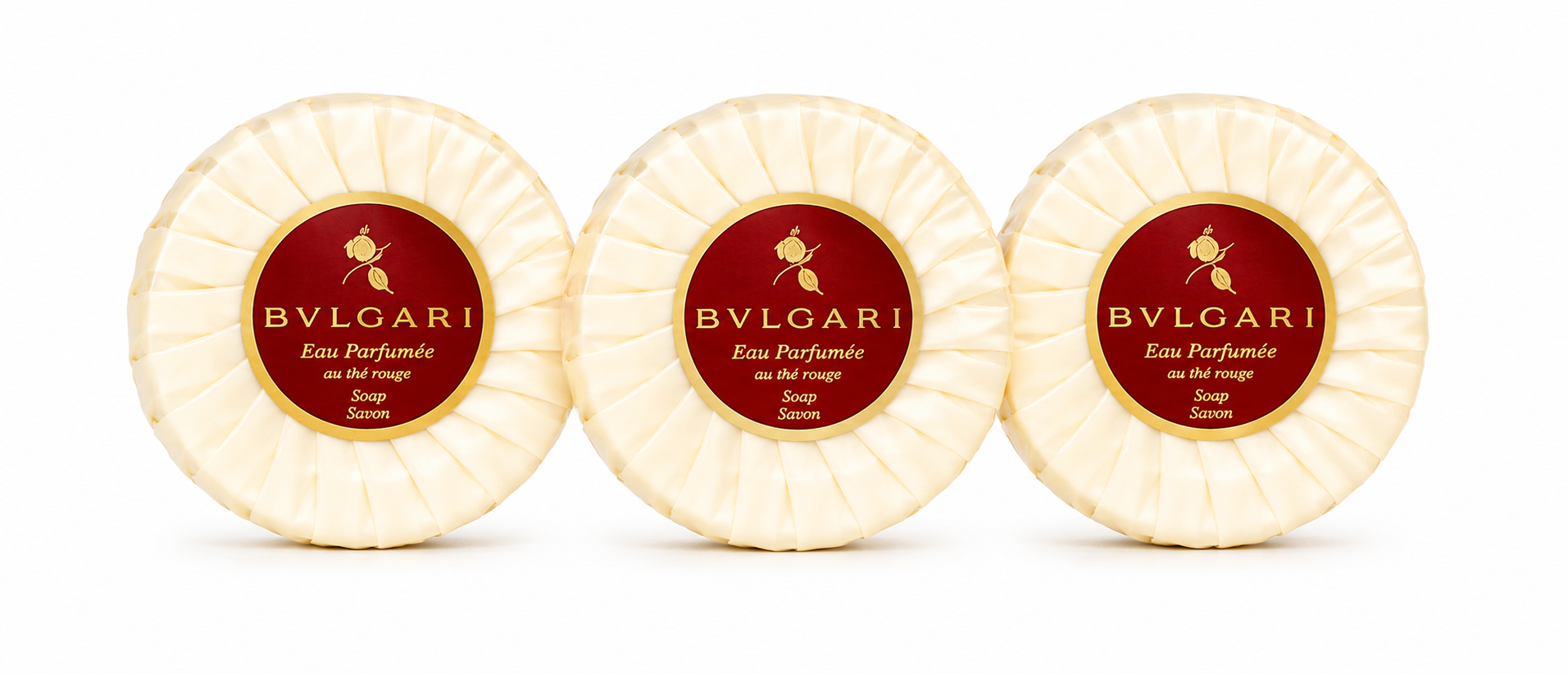 Bvlgari Eau Parfumee Au The rouge Seife 3x150g