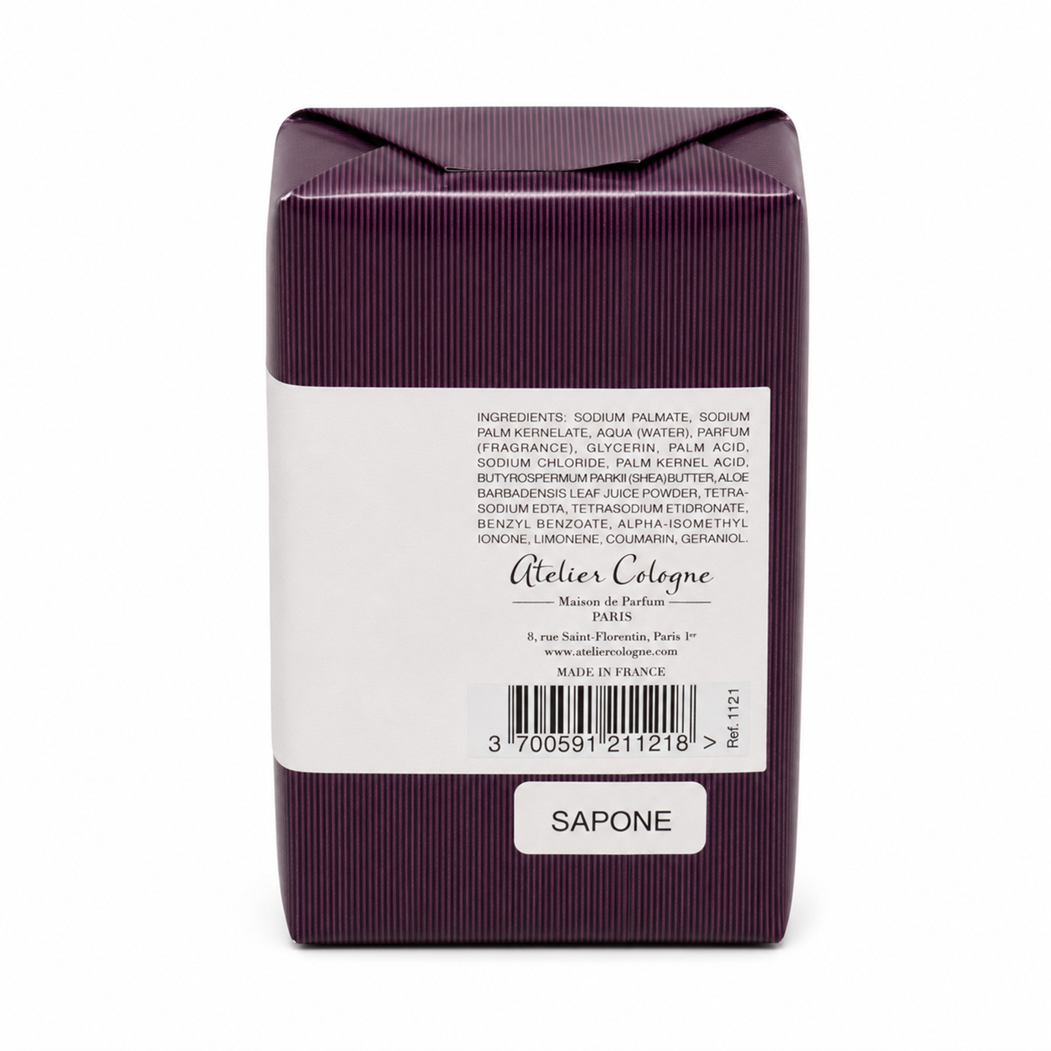 Atelier Cologne Silver Iris Seife 200g