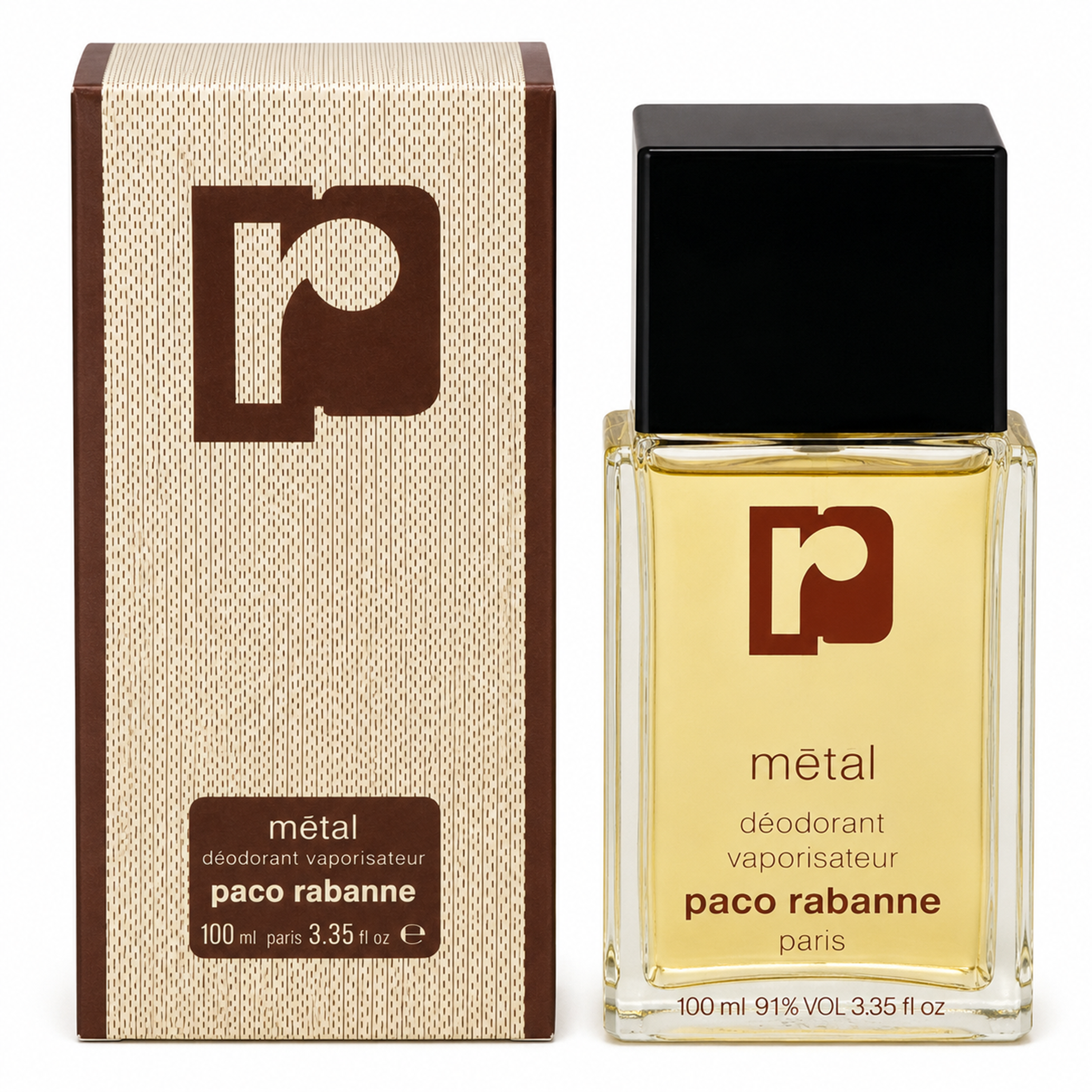 Paco Rabanne Metal Deodorant Spray 100 ml