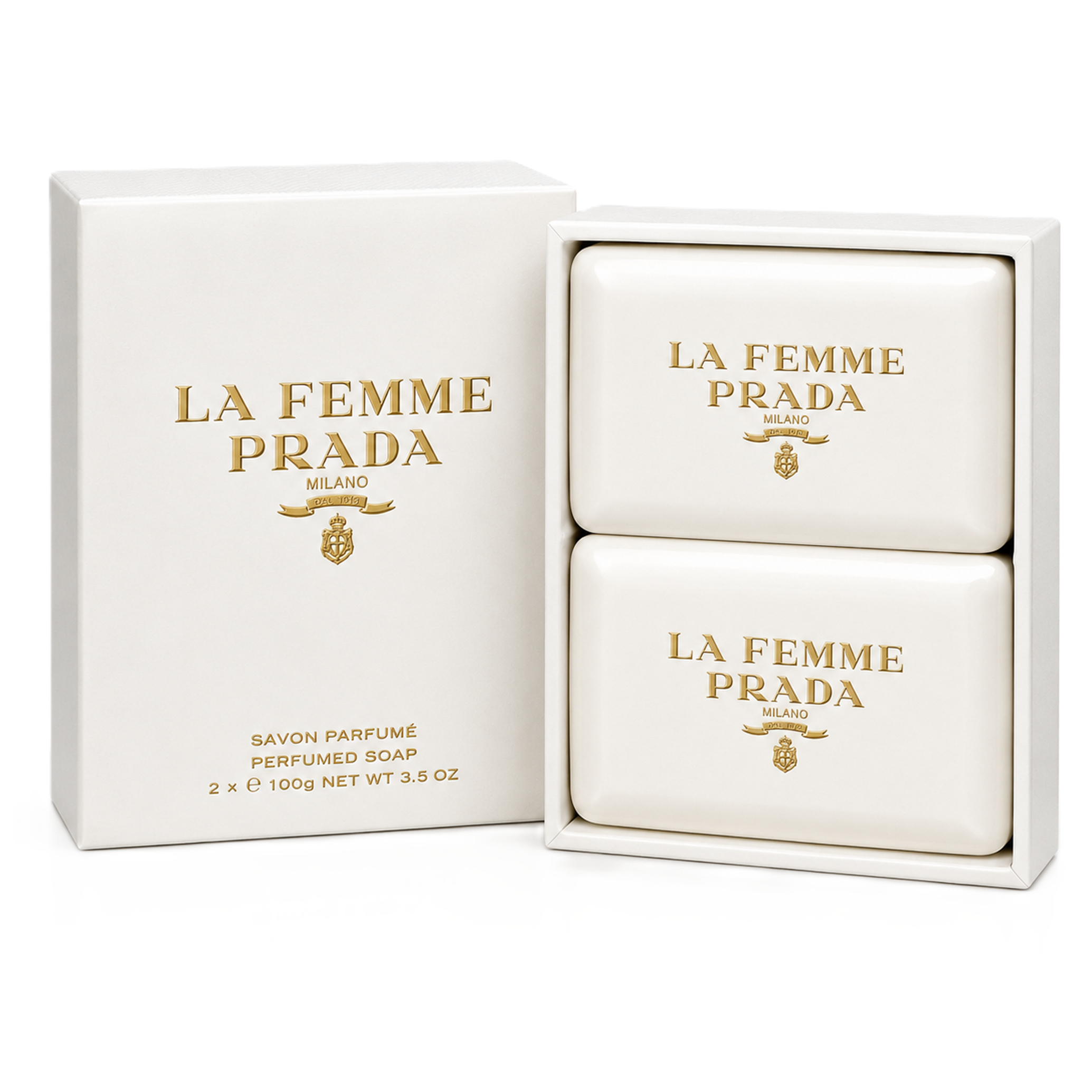 Prada La Femme Perfumed Body Soap Seife 2 x 100g