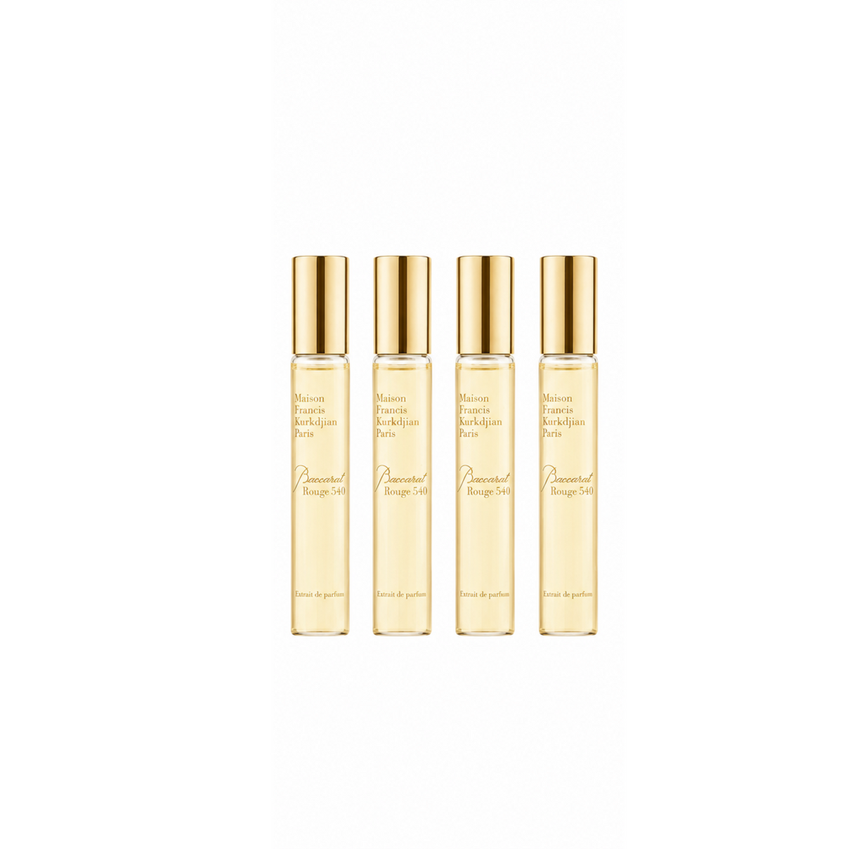 Maison Francis Kurkdjian Baccarat Rouge 540 Roll-On Elixir Set Extrait de Parfum 4x4ml