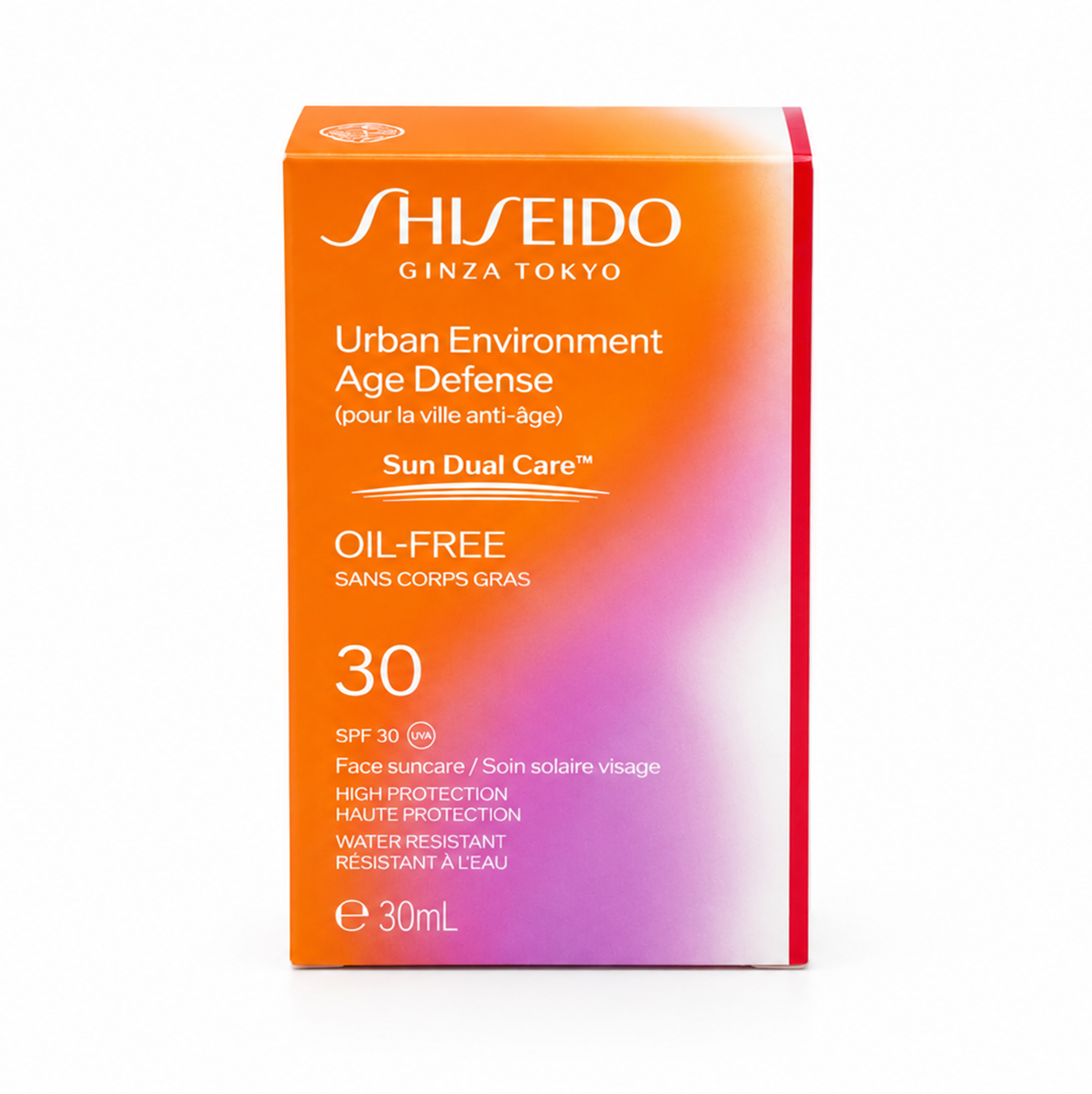 Shiseido Urban Environment Age Defense Oil-Free SPR30 Emulsion 30 ml