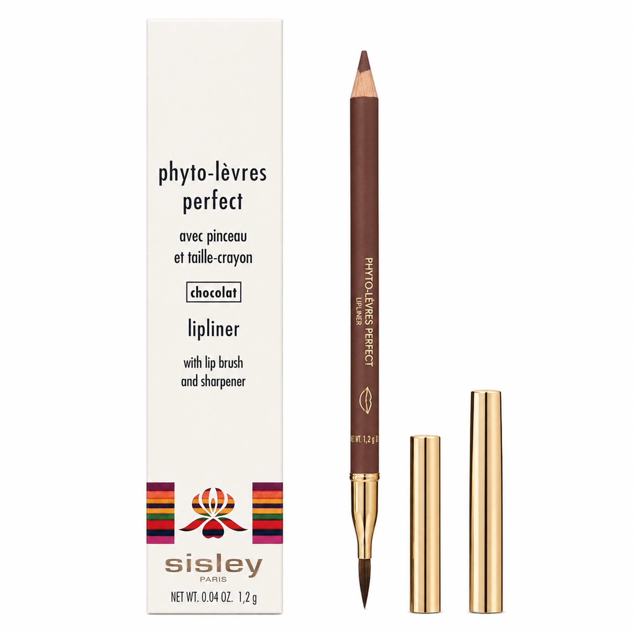 Sisley Paris Phyto Lévres perfect Lipliner with Lip Brush and Sharpener Chocolat 1,2g
