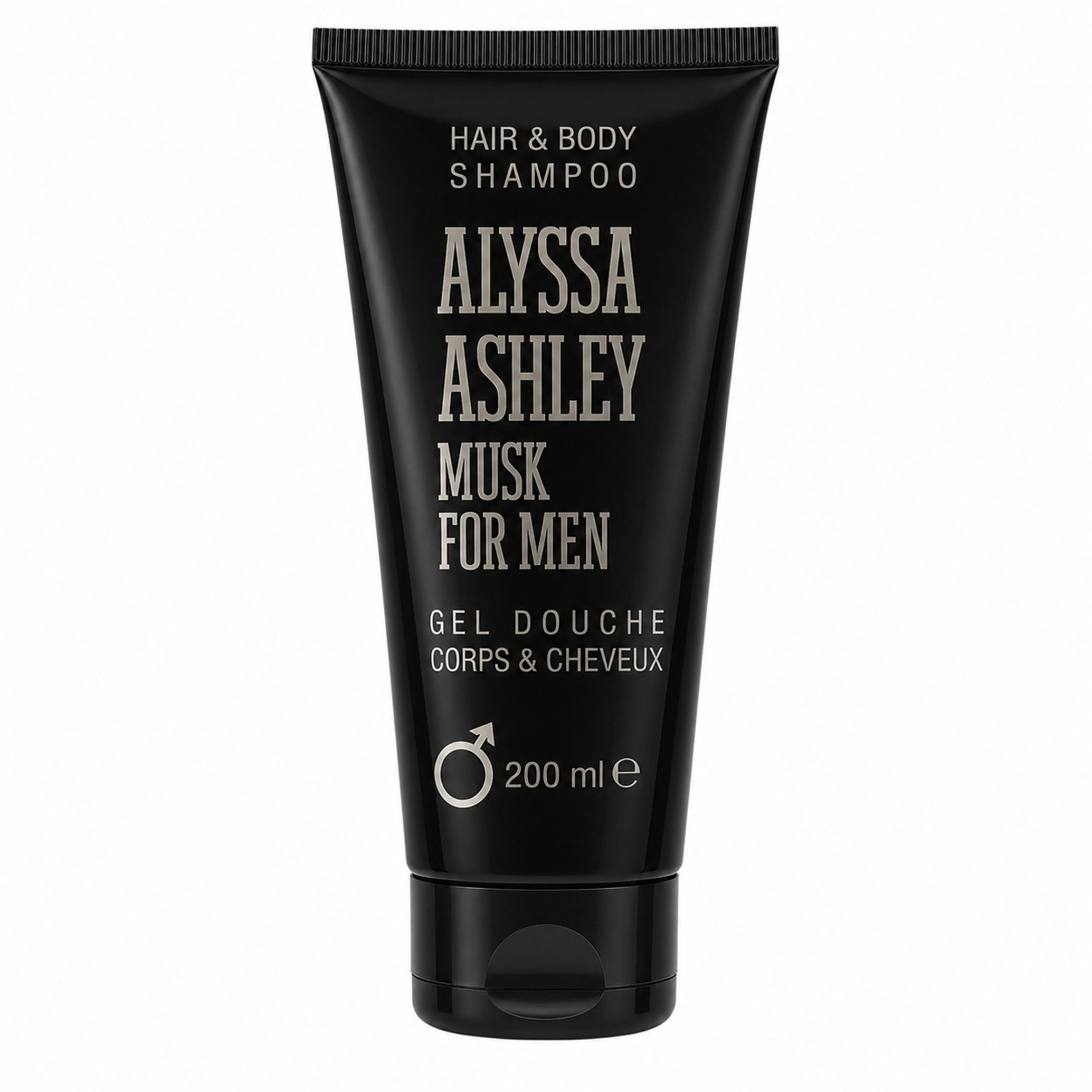 Alyssa Ashley Musk For Men Gel Douche Hair and Body Shampoo 200ml