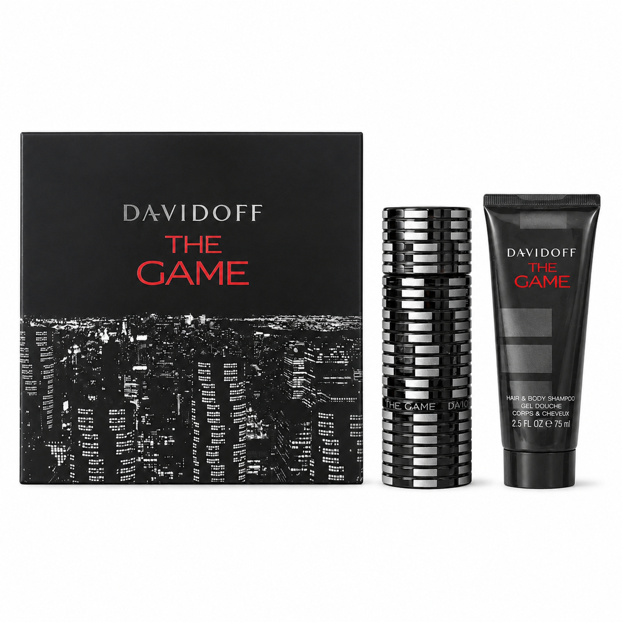 Davidoff The Game Eau de Toilette 60ml + Hair & Body Shamoo 75ml