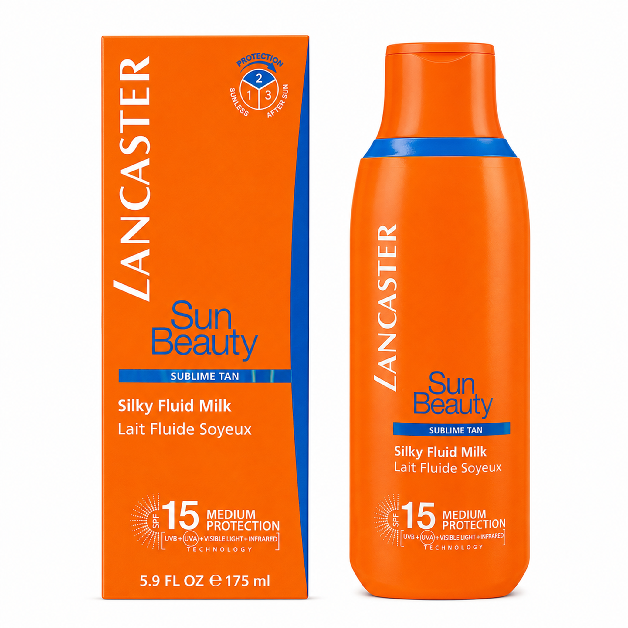 Lancaster Sun Beauty Silky luid SPF 15 Body Milk 175ml