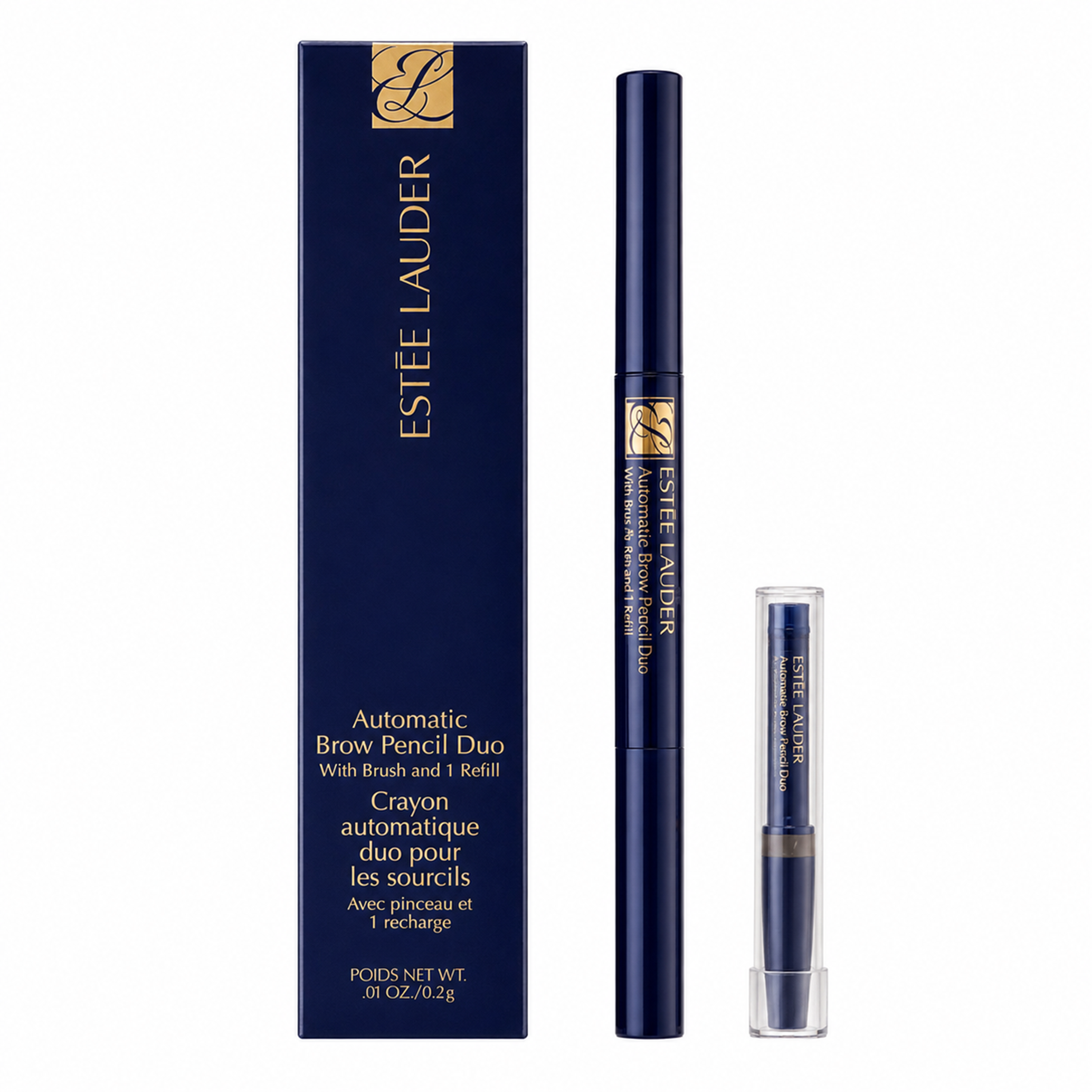 Estee Lauder Automatic Brow Pencil Duo Augenbrauenstift 05 ABDSoft Brown 0,2g