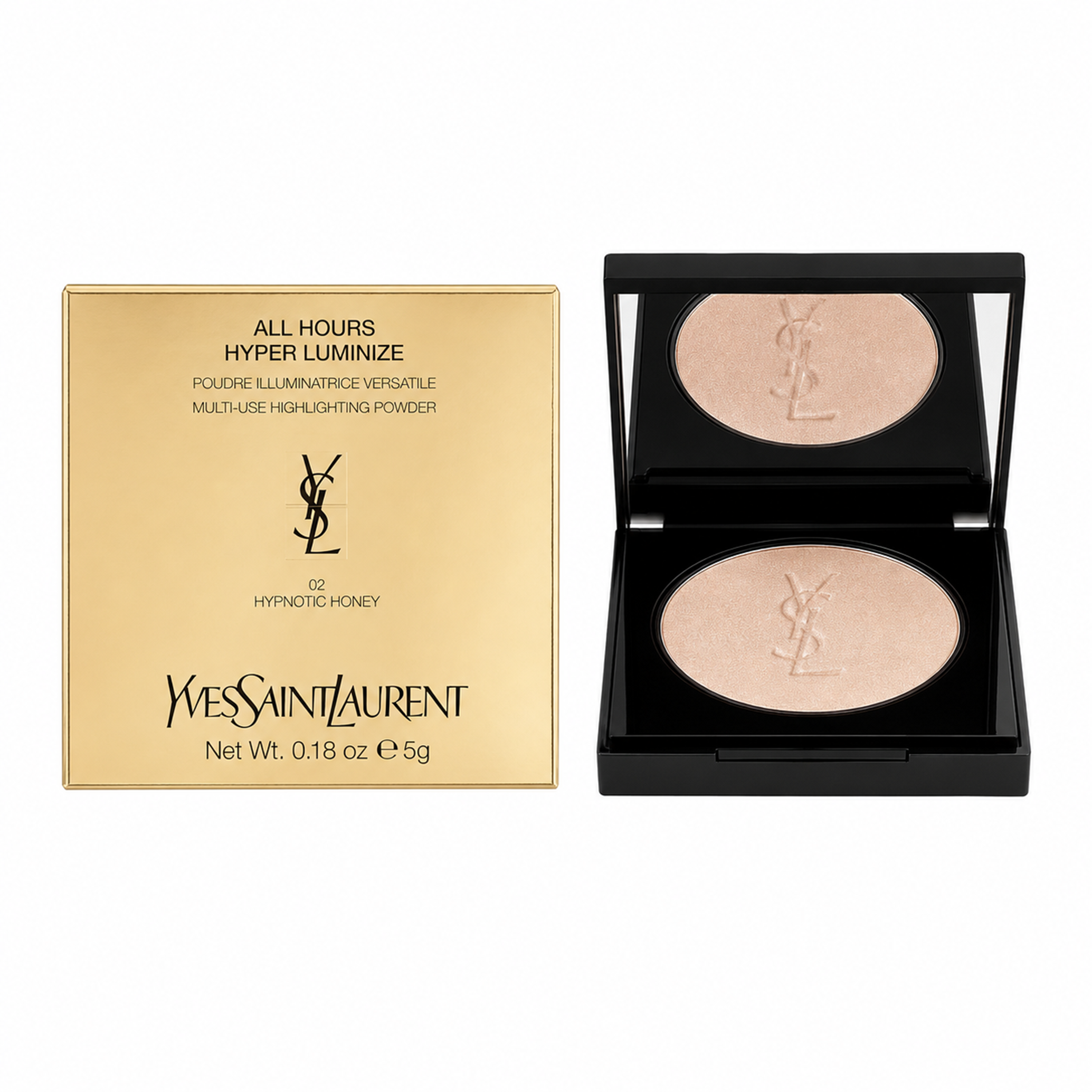 Yves Saint Laurent All Hours Hyper Luminize 02 Hypnotic Honey Powder 5g