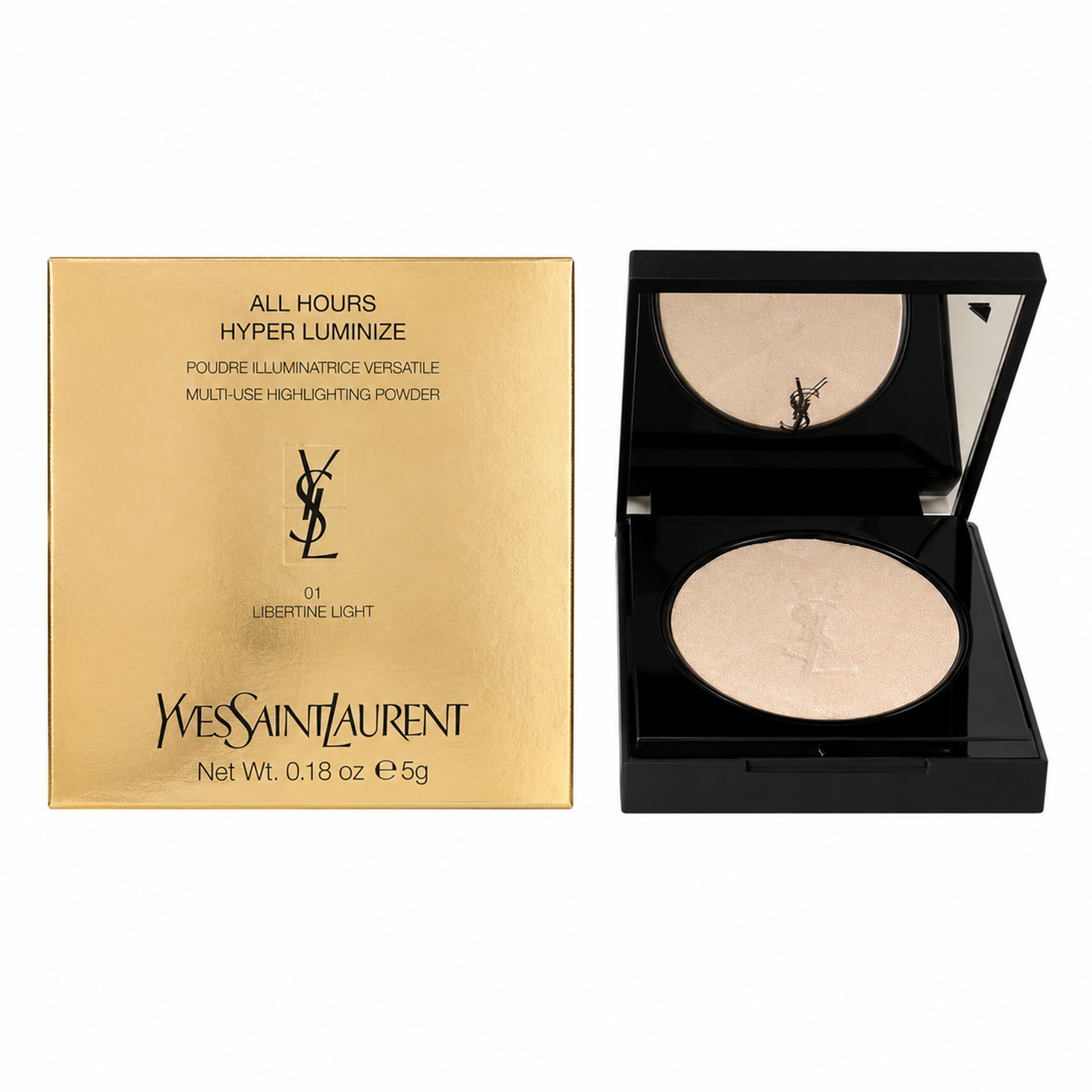 Yves Saint Laurent All Hours Hyper Luminize 01 Libertine Light Honey Powder 5g