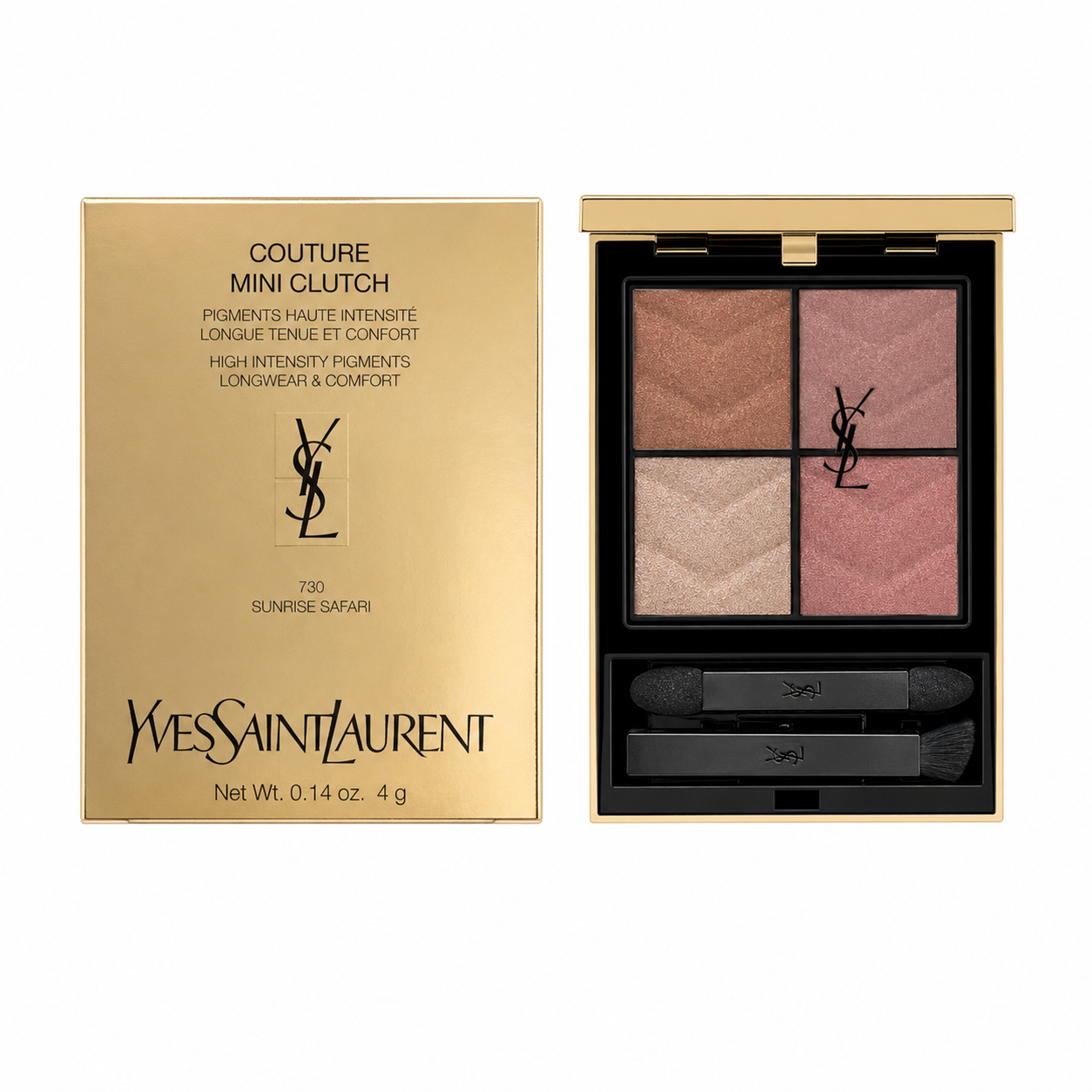 Yves Saint Laurent Couture Mini Clutch 730 Sunrise Safari 4g