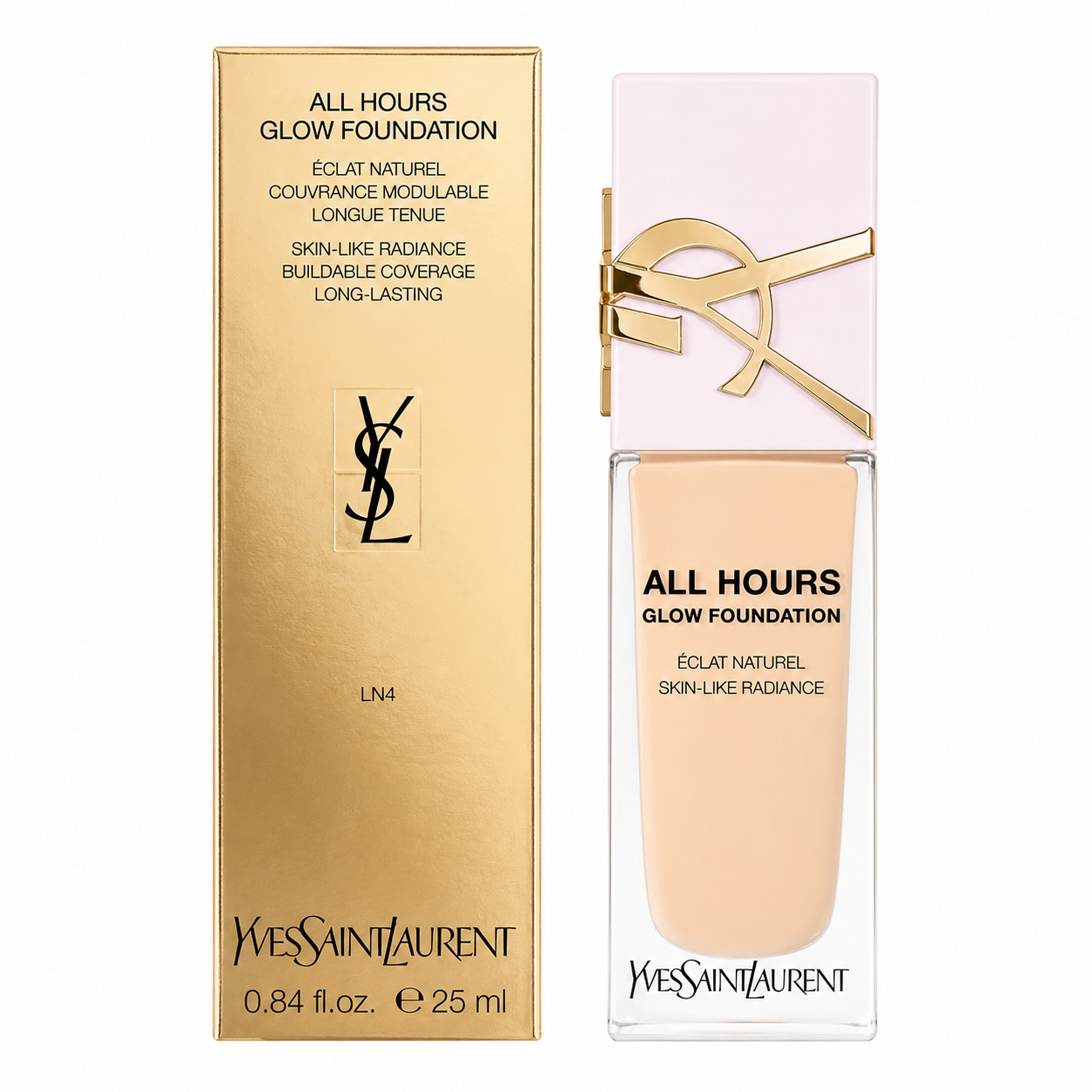Yves Saint Laurent All Hours Glow Foundation LN4 25ml