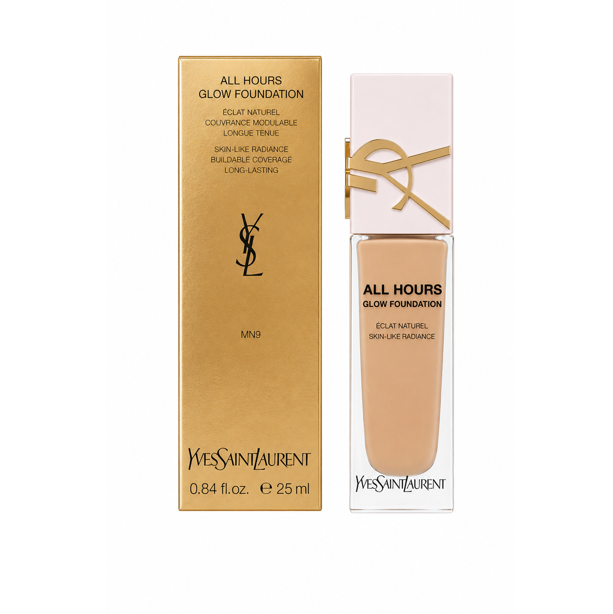 Yves Saint Laurent All Hours Glow Foundation MN9 25ml