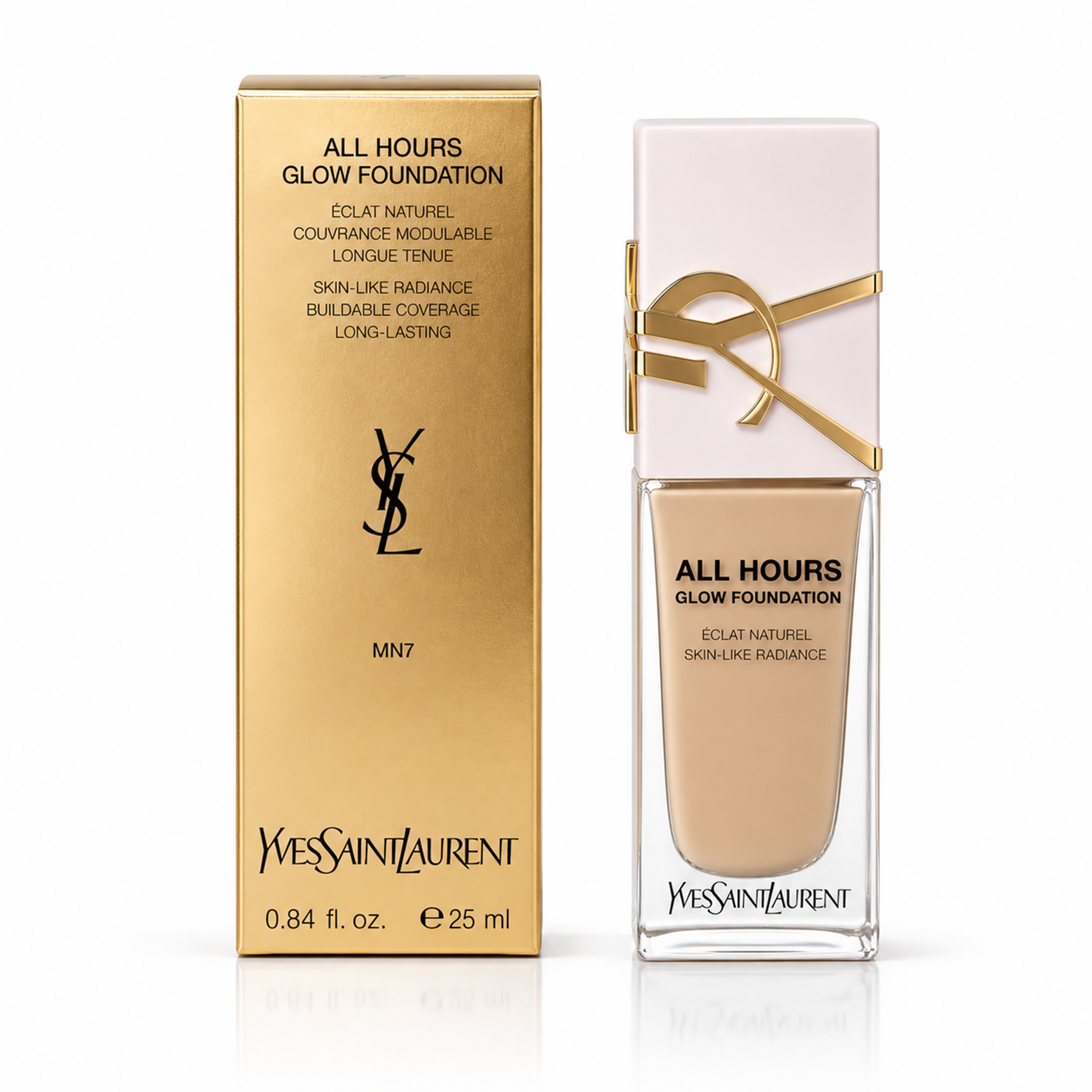 Yves Saint Laurent All Hours Glow Foundation MN7 25ml