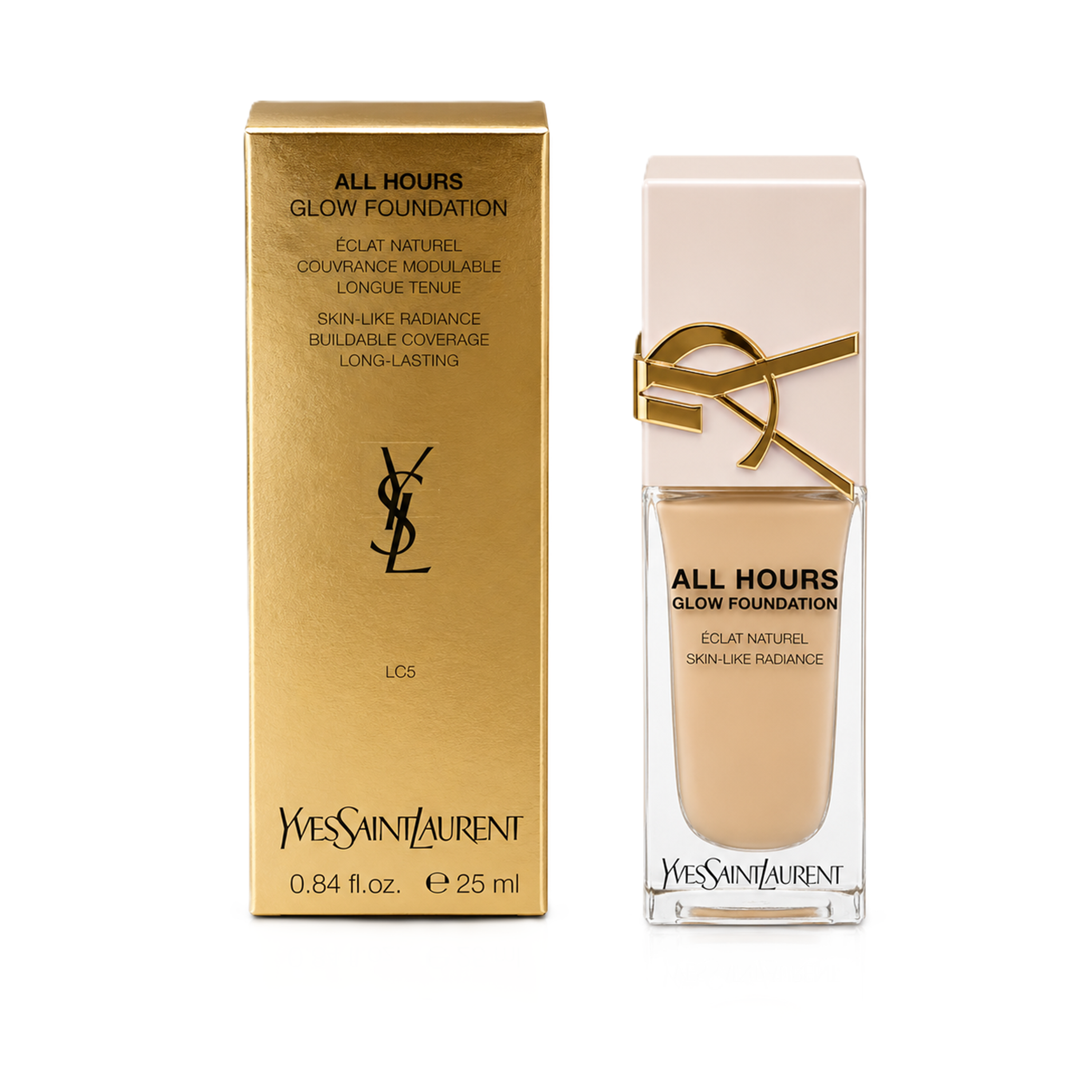 Yves Saint Laurent All Hours Glow Foundation LC5 25ml