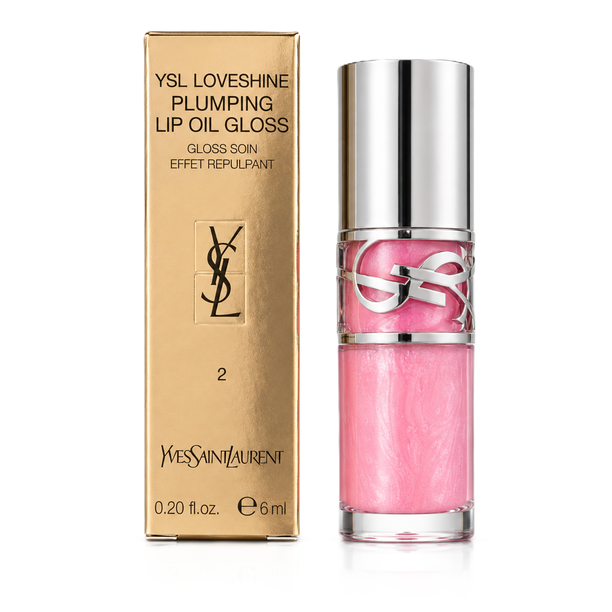Yves Saint Laurent Loveshine Plumping 2 Lip Oil Gloss 6ml
