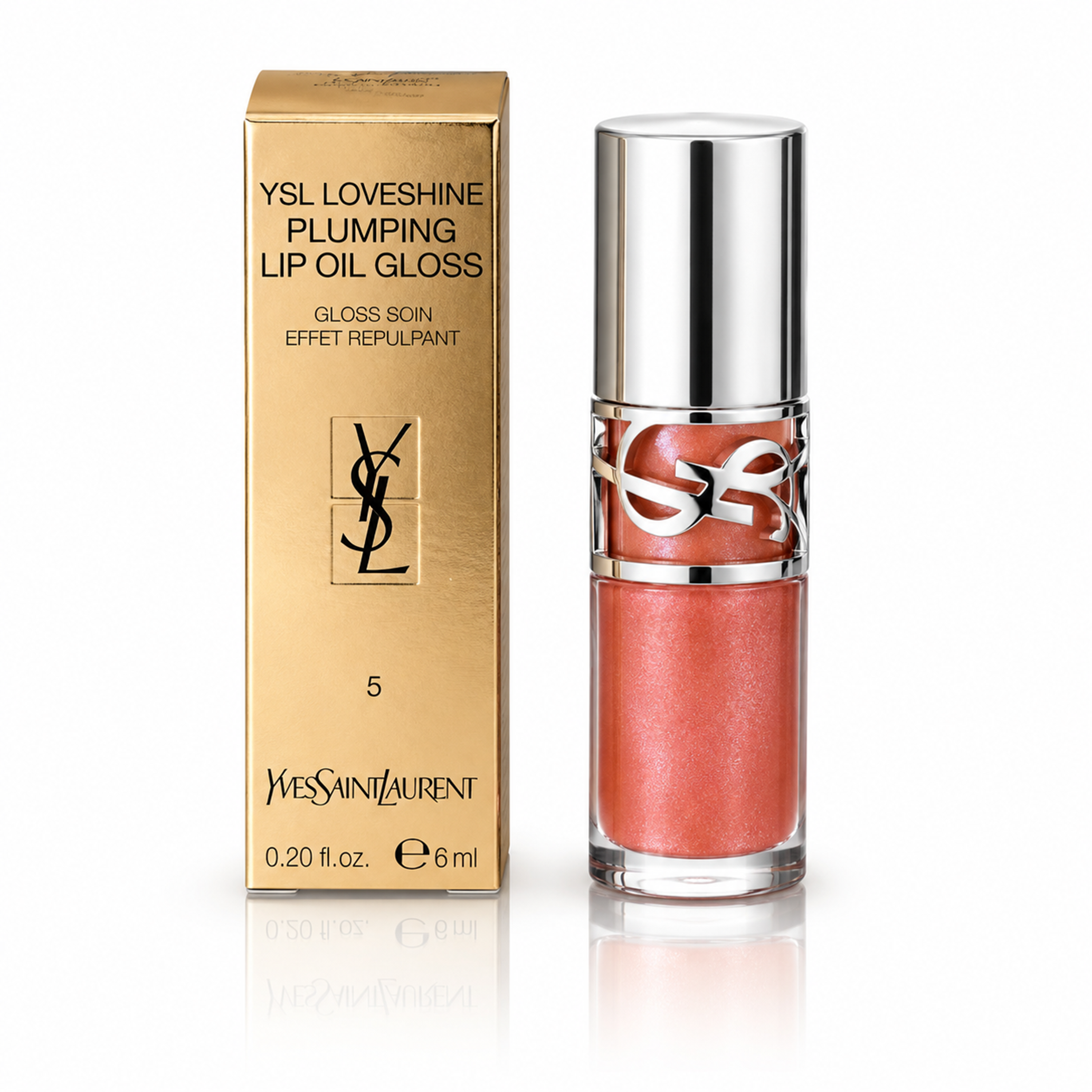 Yves Saint Laurent Loveshine Plumping 5 Lip Oil Gloss 6ml