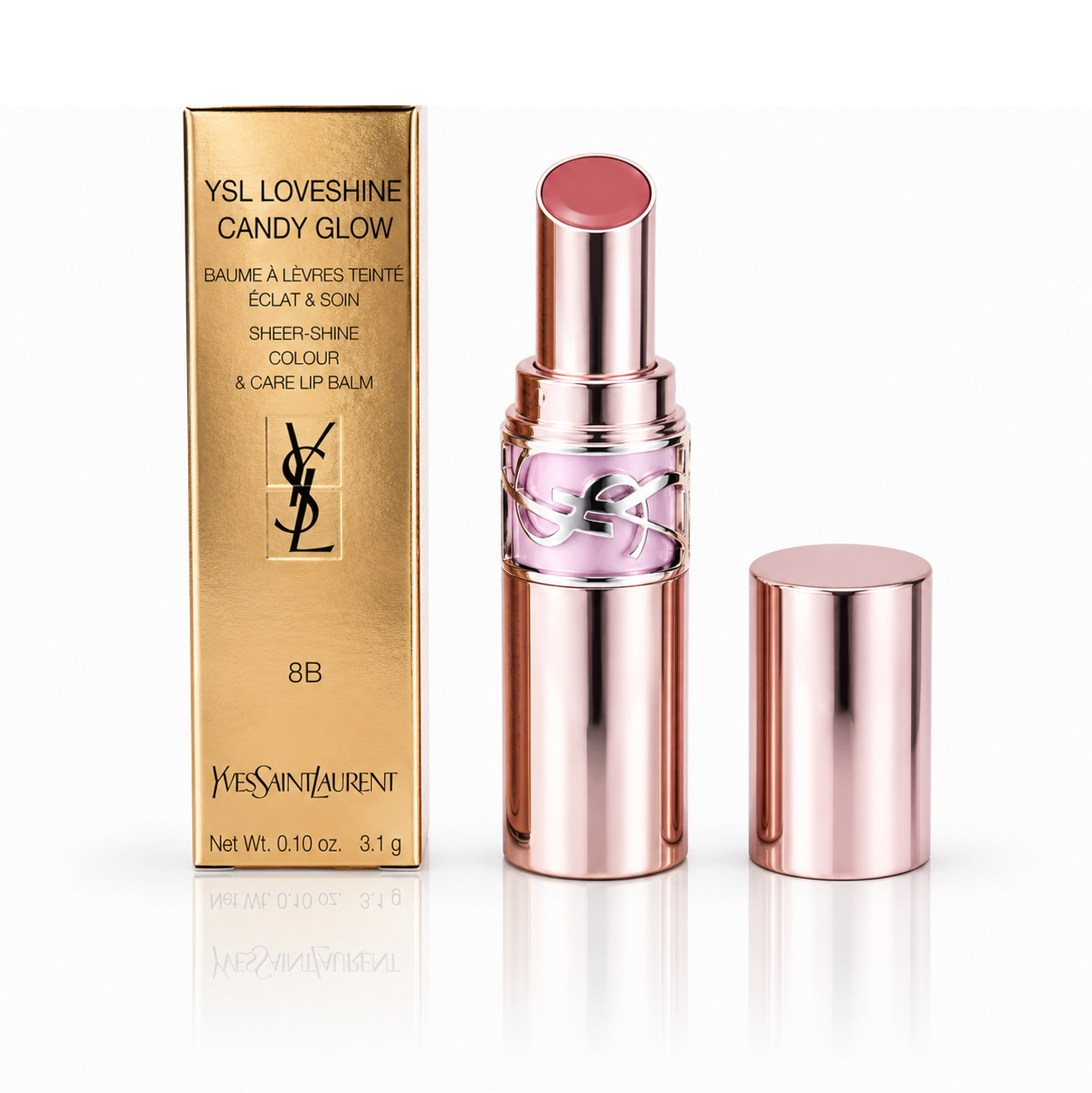 Yves Saint Laurent Loveshine Candy Glow 8B That Pink Lip Balm 3,1g