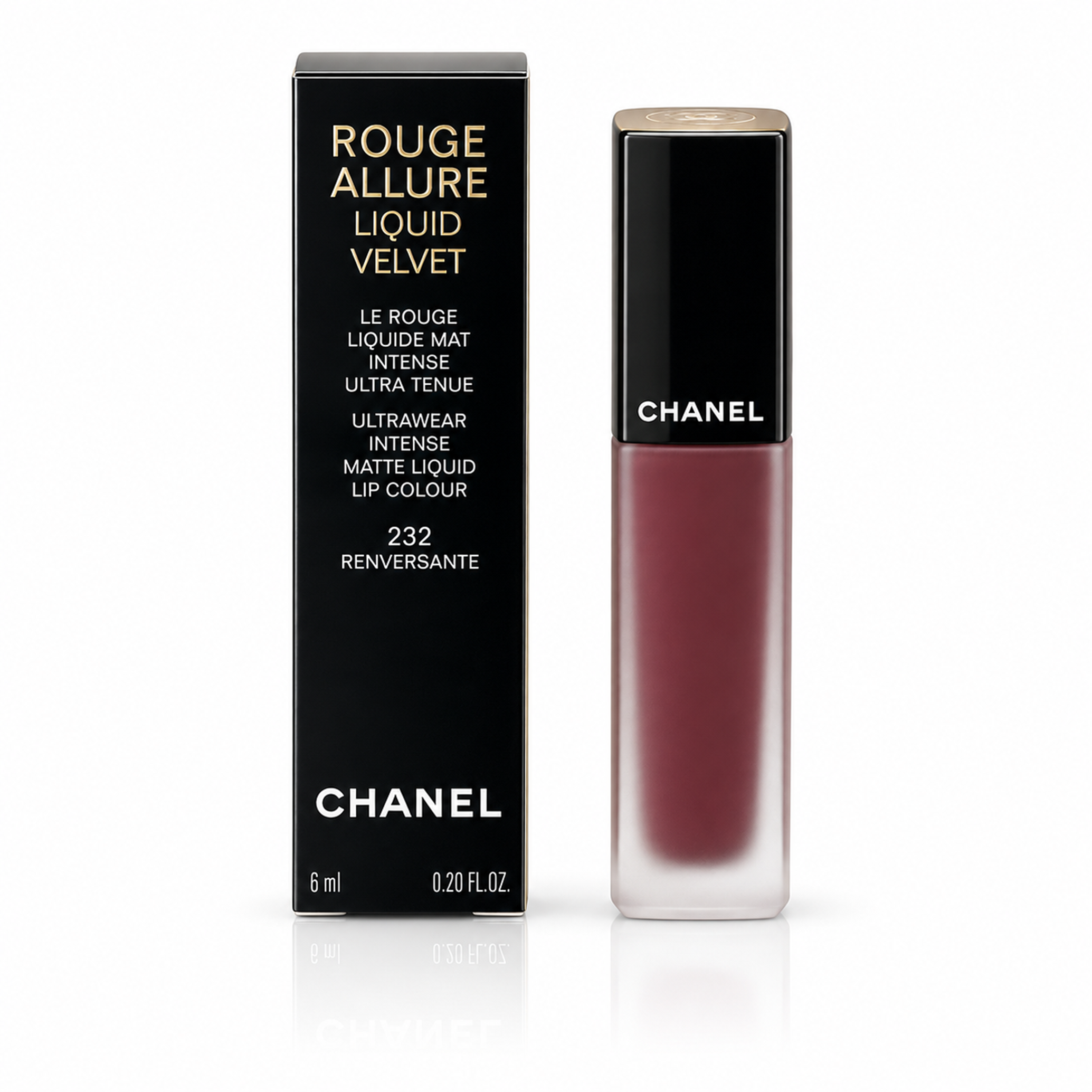 Chanel Rouge Allure Liquid Velvet Matte Liquid Lip Colour Lipgloss 232 Renversante 6 ml