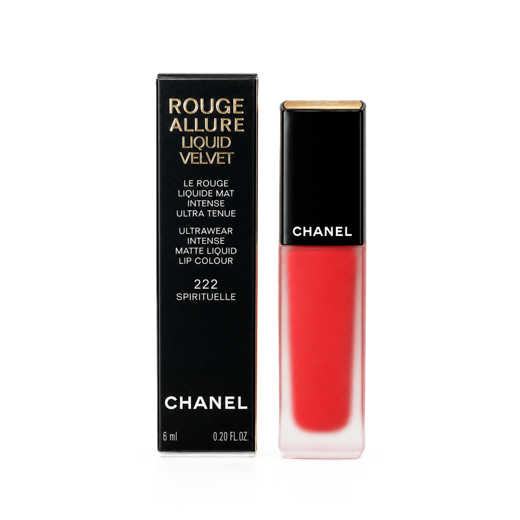 Chanel Rouge Allure Liquid Velvet Matte Liquid Lip Colour Lippenstift 222 Spirituelle 6 ml