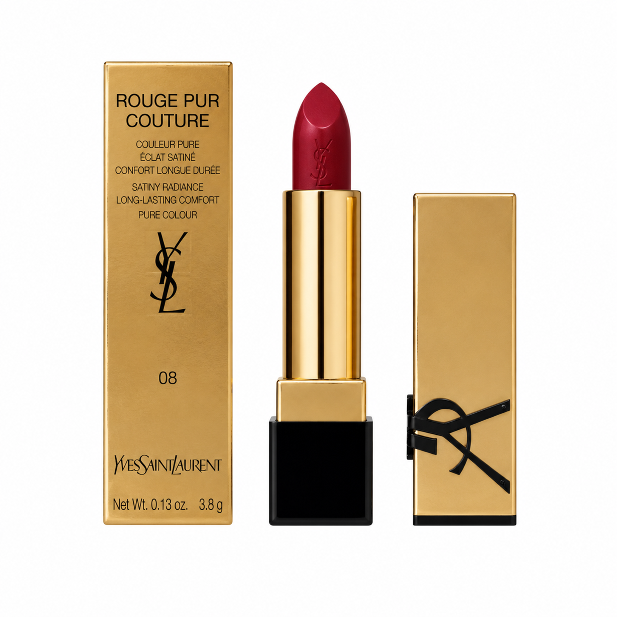 Yves Saint Laurent Rouge Pur Couture O8 Lip Care Lipstick 3,8g