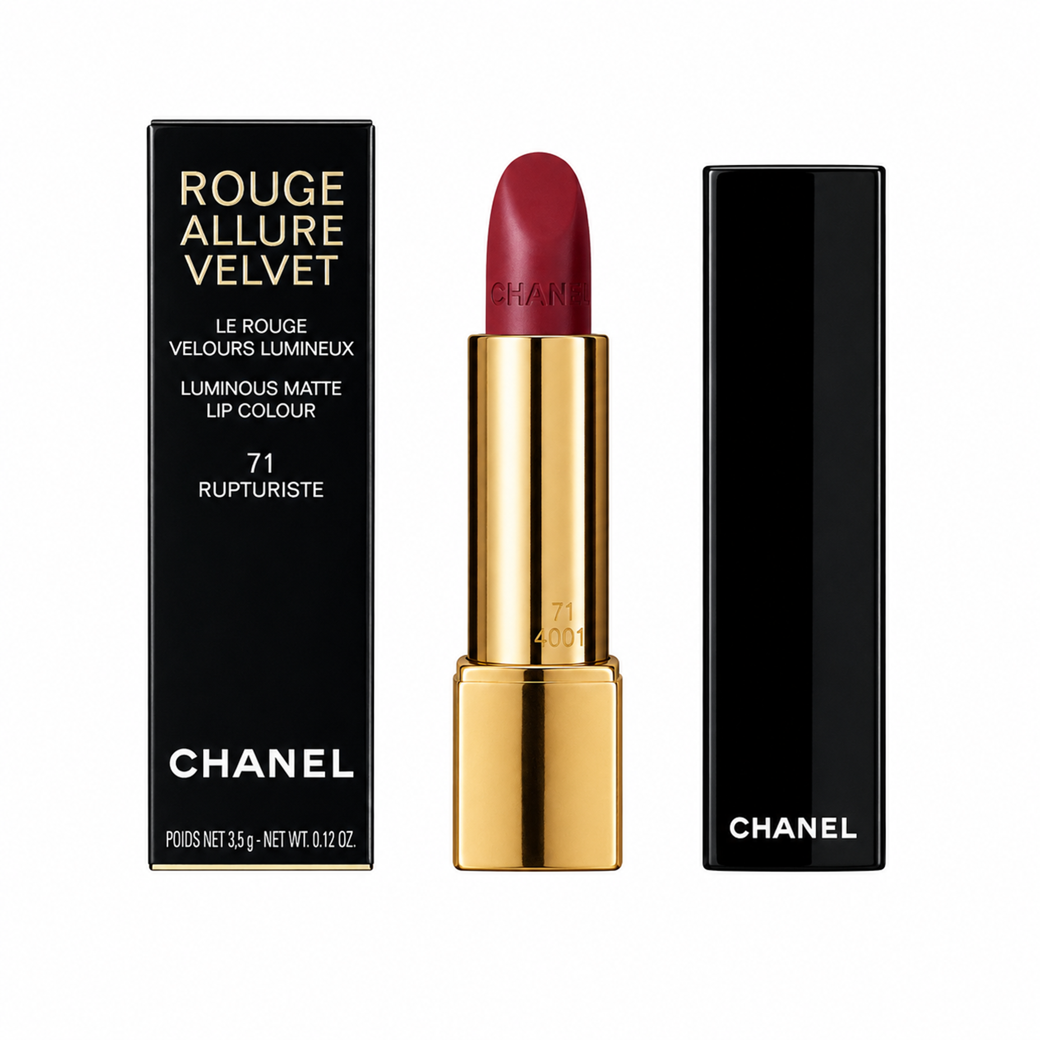 Chanel Rouge Allure Velvet 71 Rupturiste Lippenstift Lip Colour 3.5g