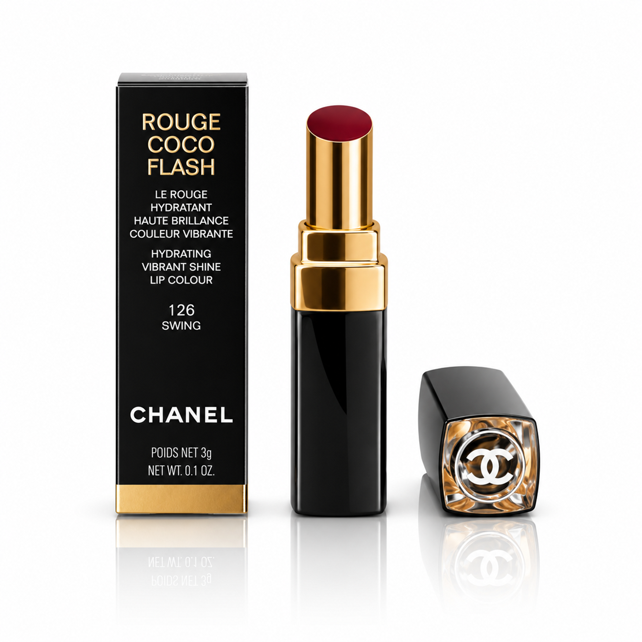Chanel Rouge Coco Flash 126 Swing Lip Colour Lippenstift 3g