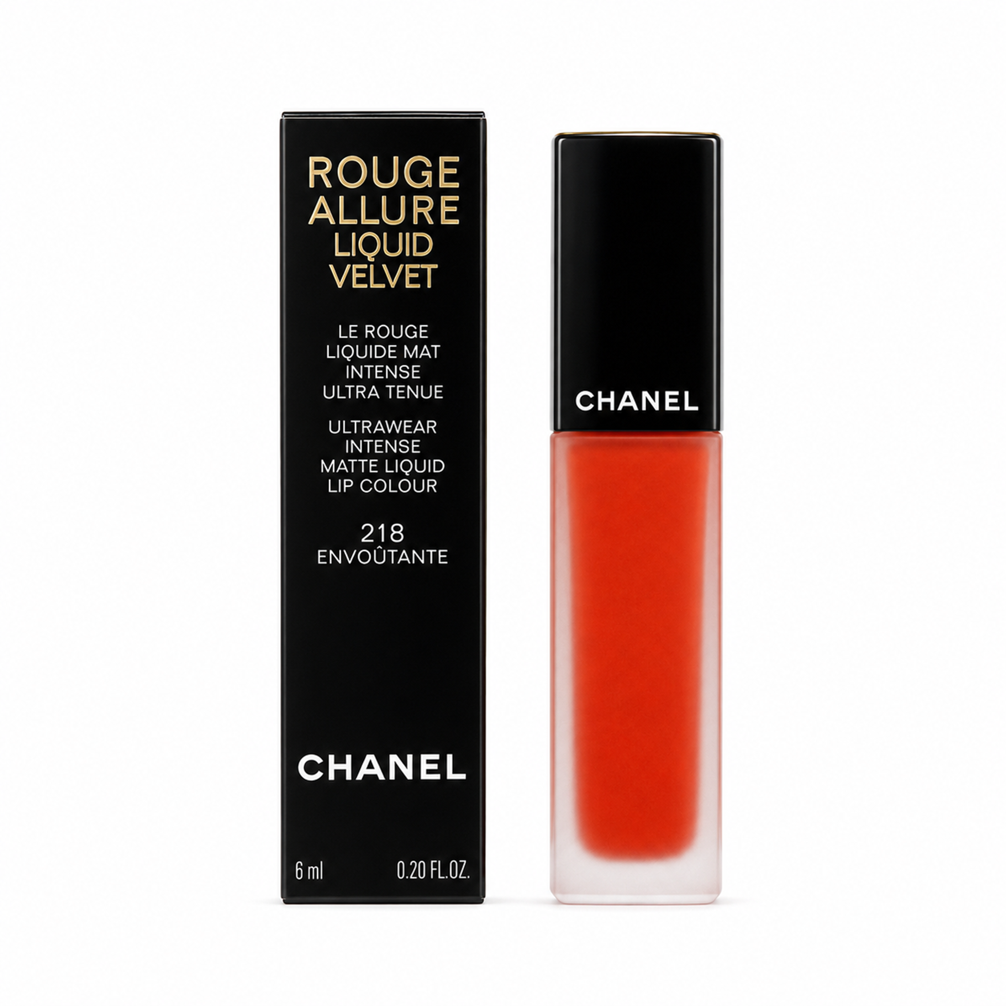 Chanel Rouge Allure Liquid Velvet Matte Liquid Lip Colour Lippenstift 218 Envoutante 6ml