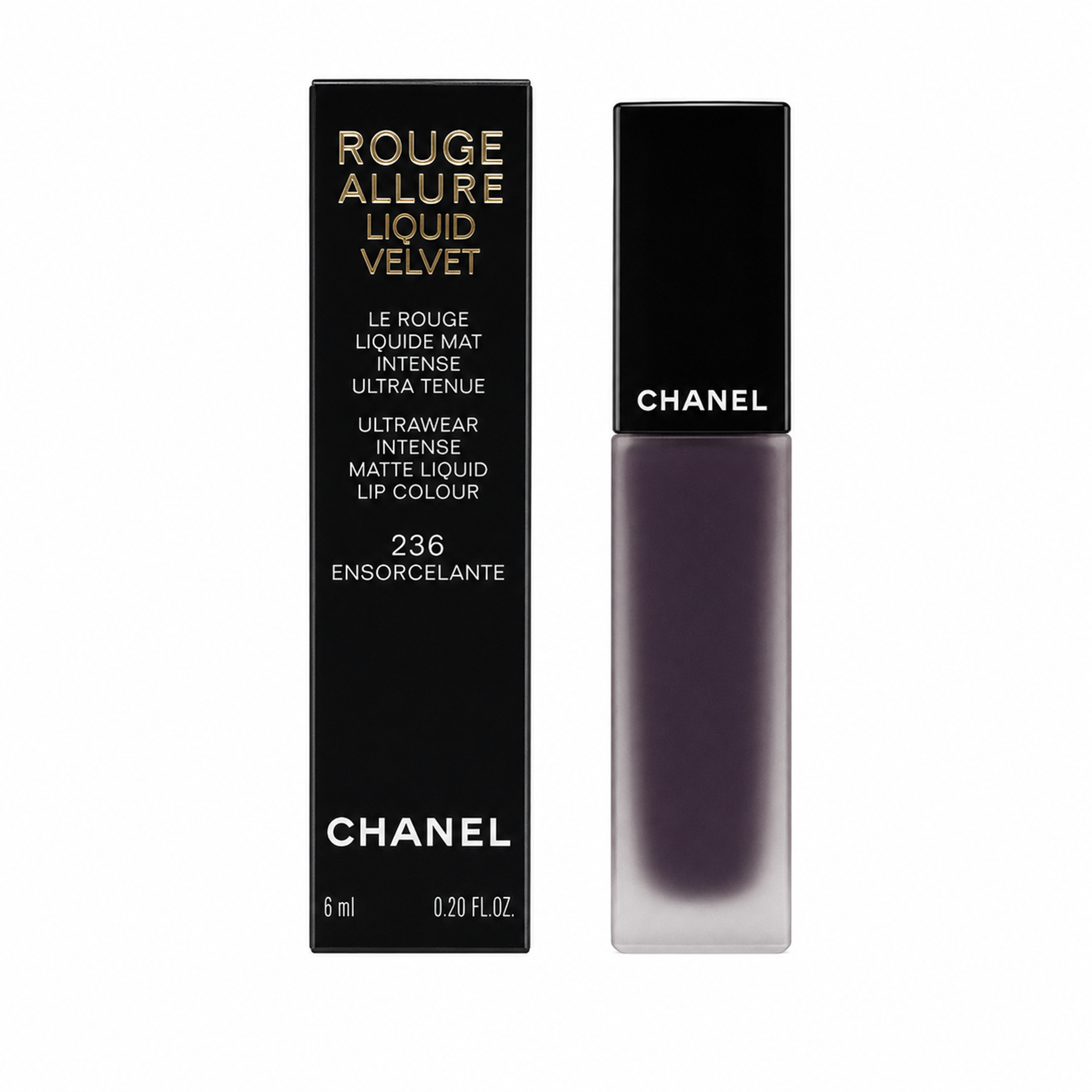 Chanel Rouge Allure Liquid Velvet Matte Liquid Lip Colour Lippenstift 236 Ensorcelante 6ml
