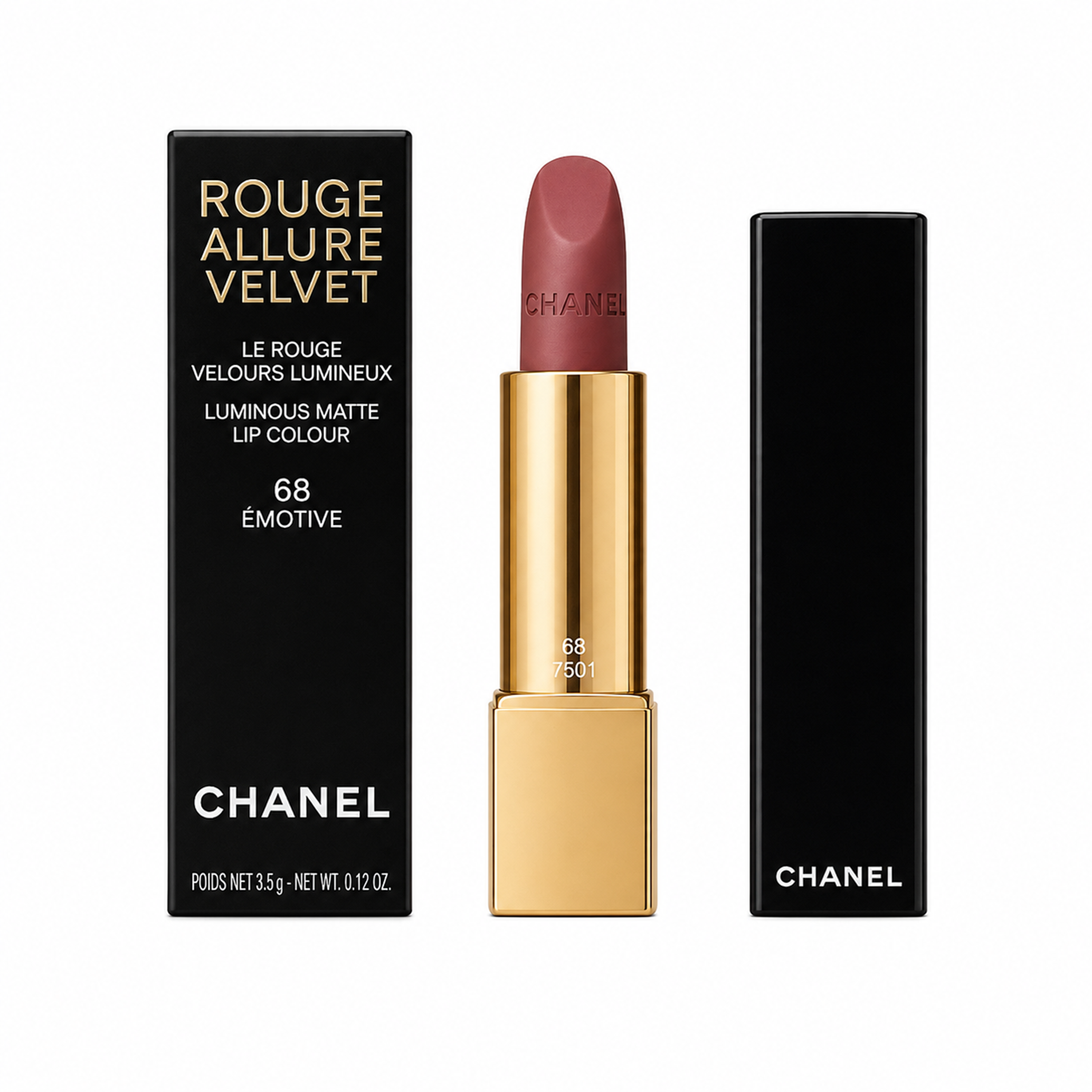 Chanel Rouge Allure Velvet 68 Emotive Lip Colour Lippenstift 3,5g