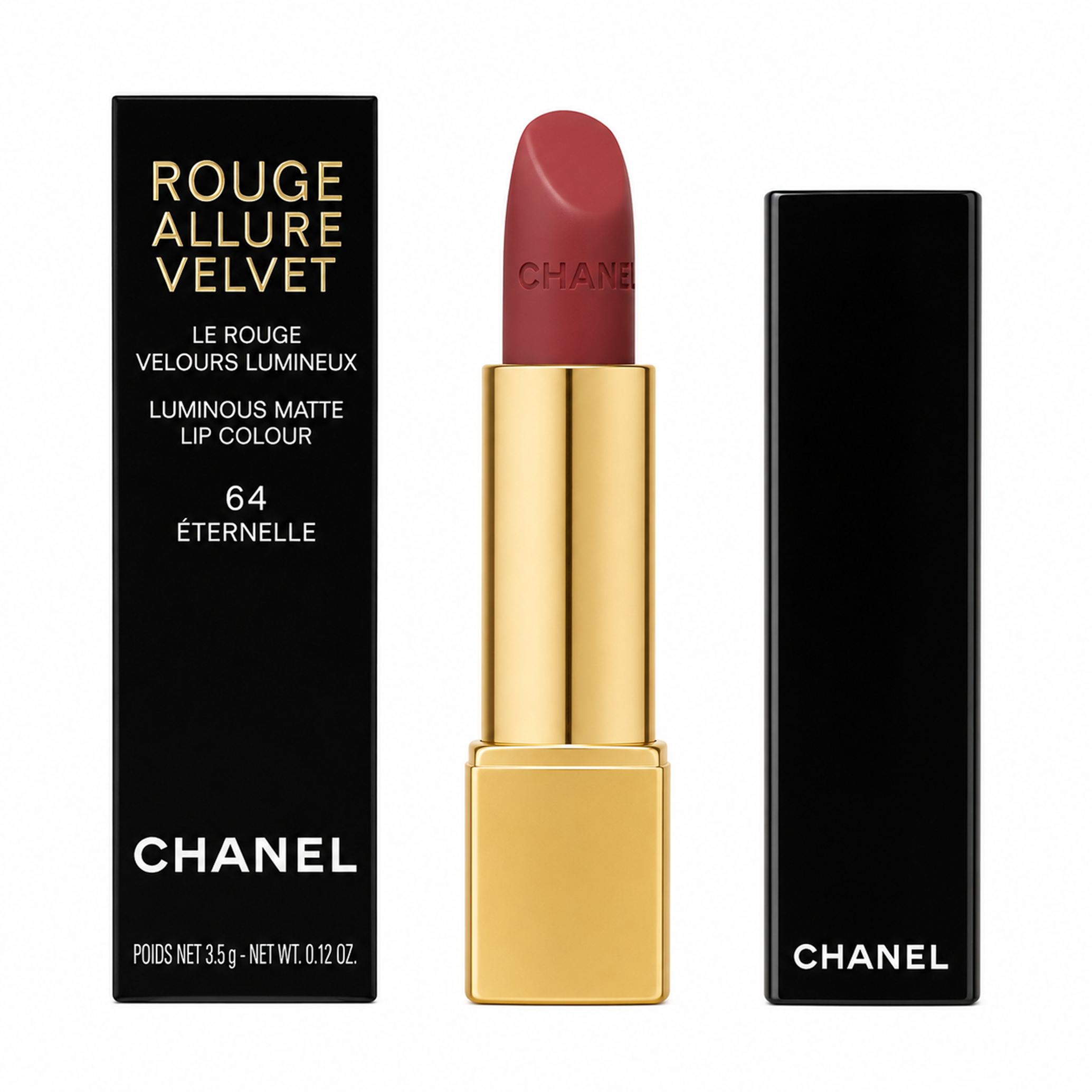 Chanel Rouge Allure Velvet 64 Eternelle Lip Colour Lippenstift 3,5g
