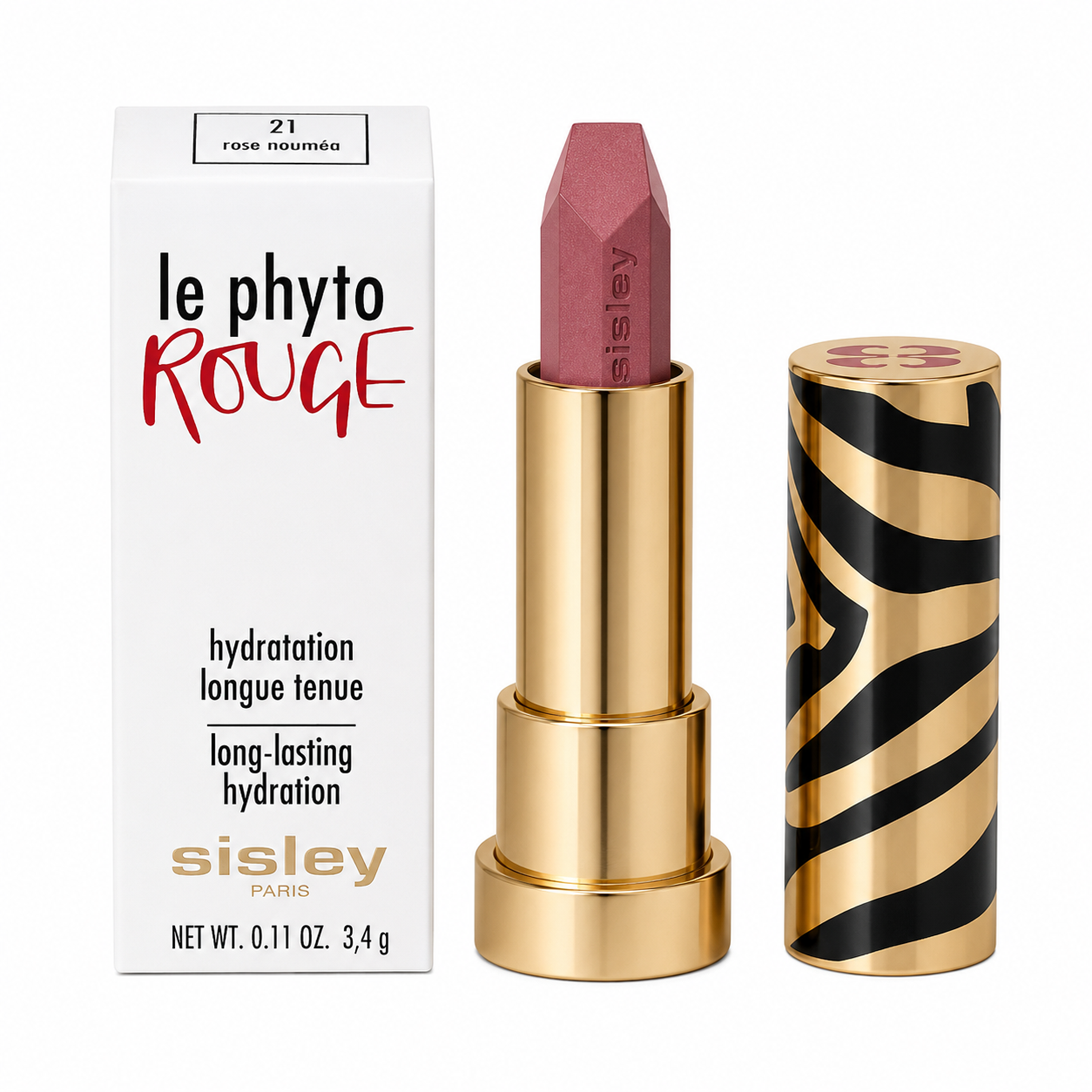 Sisley le phyto Rouge long-lasting hydration 21 rose noumea  Lippenstift 3,4g