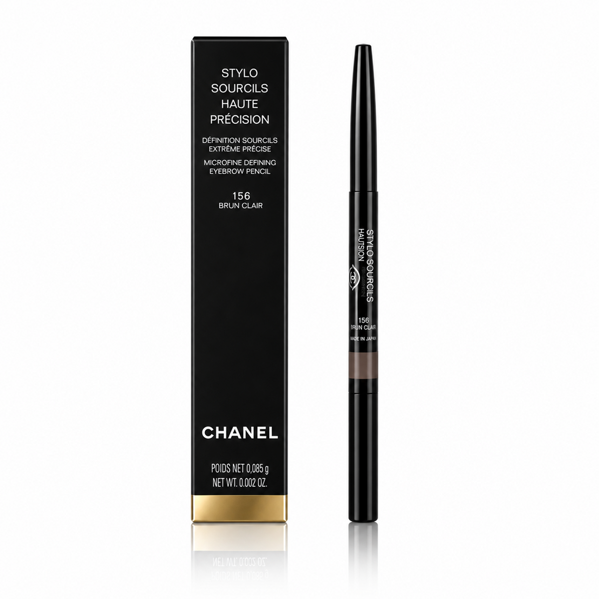 Chanel Stylo Sourcils Haute Precision 156 Brun Clair Eyebrow Pencil 0,065g