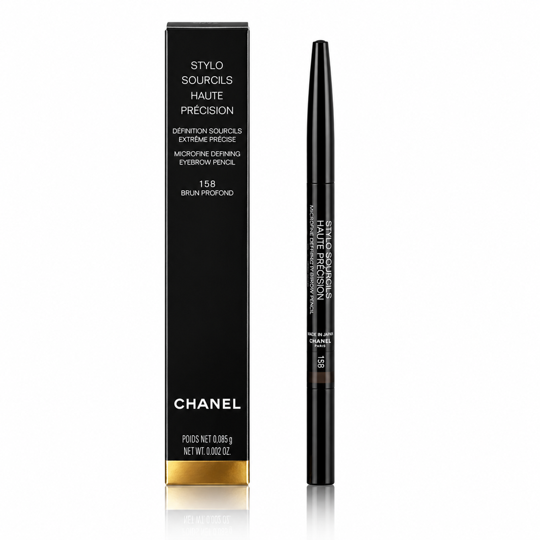 Chanel Stylo Sourcils Haute Precision 158 Brun Profond Eyebrow Pencil 0,065g
