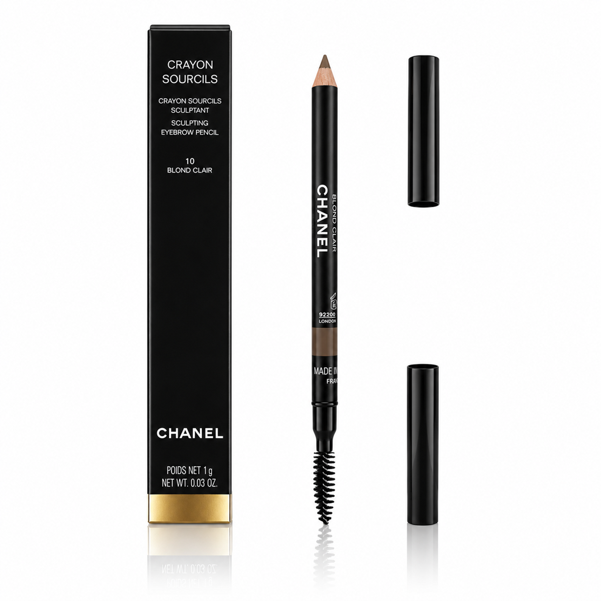Chanel Crayon Sourcils 10 Blond Clair Eyebrow Pencil 1g