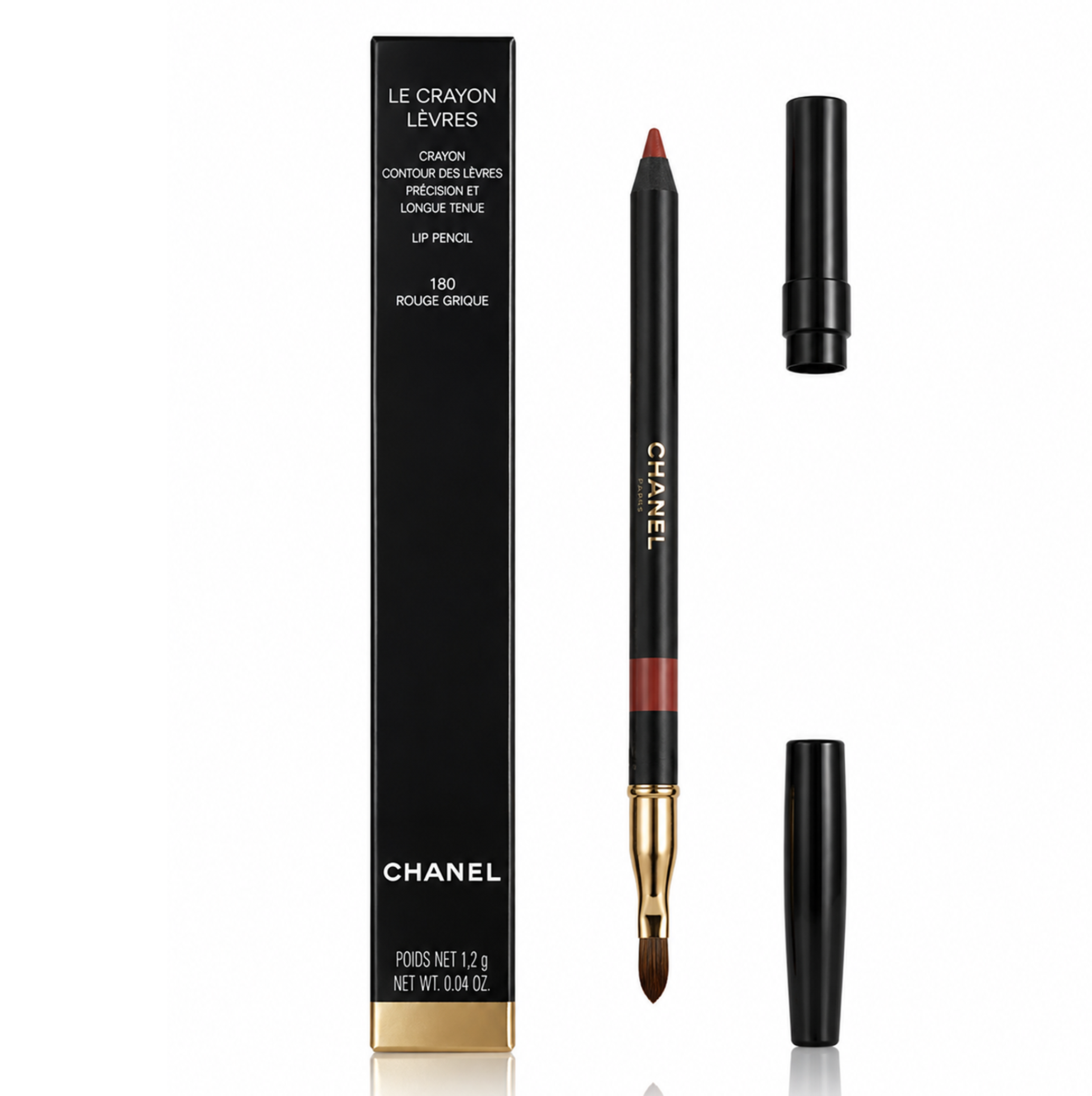 Chanel Le Crayon Lèvres Longwear 180 Rouge Brique Pencil Lip Pencil 1,2g
