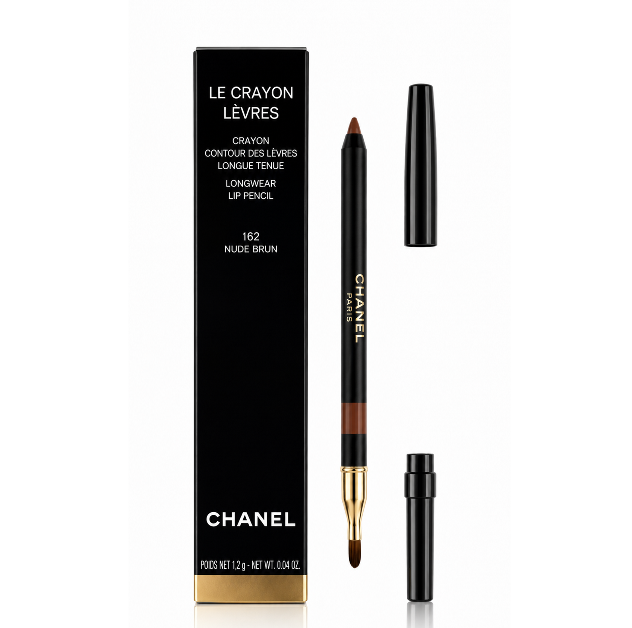 Chanel Le Crayon Lèvres Longwear Lip Pencil 162 Nude Brun 1,2g