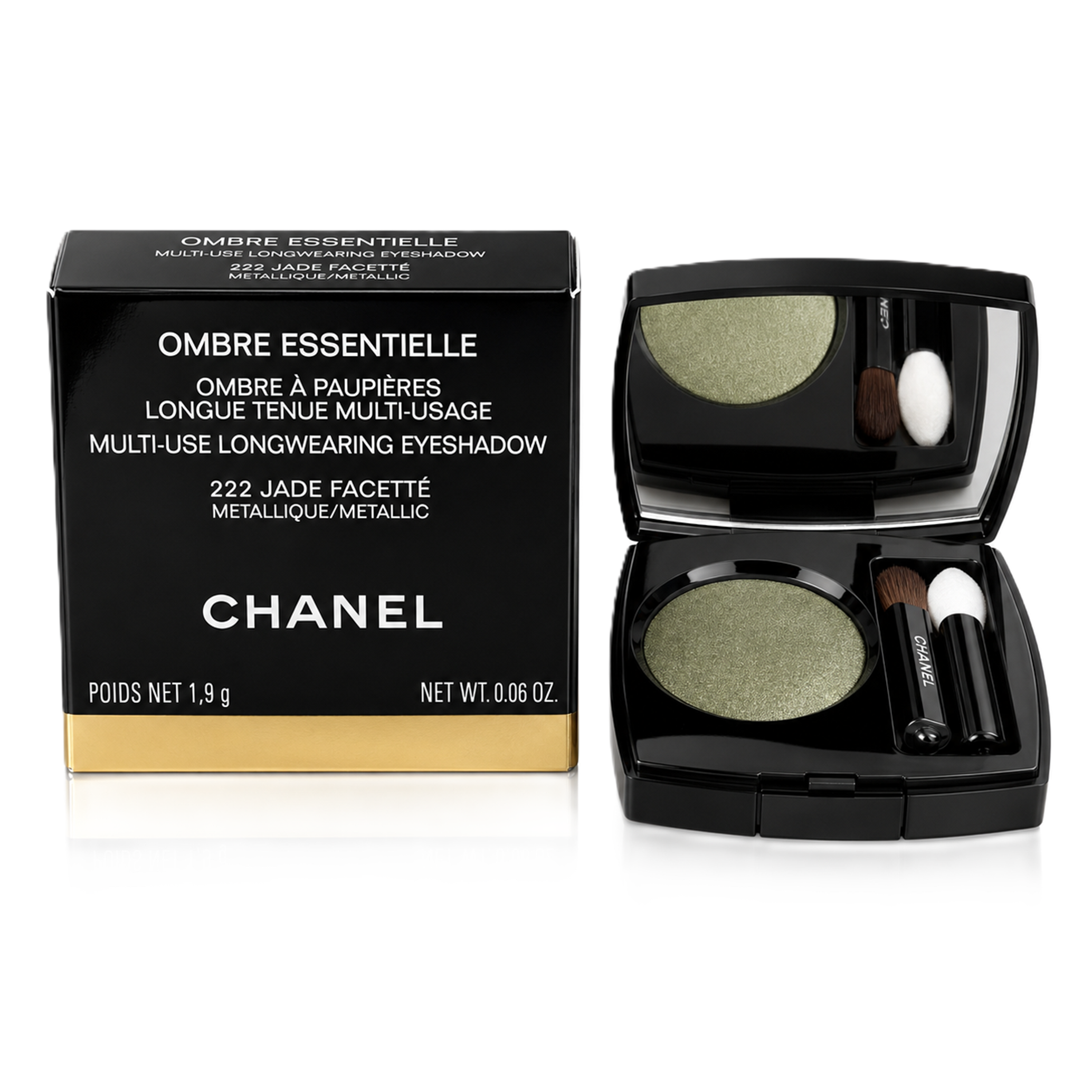 Chanel Ombre Essentielle Multi-Use Longwear 222 Jade Facette Eyeshadow 1,9g