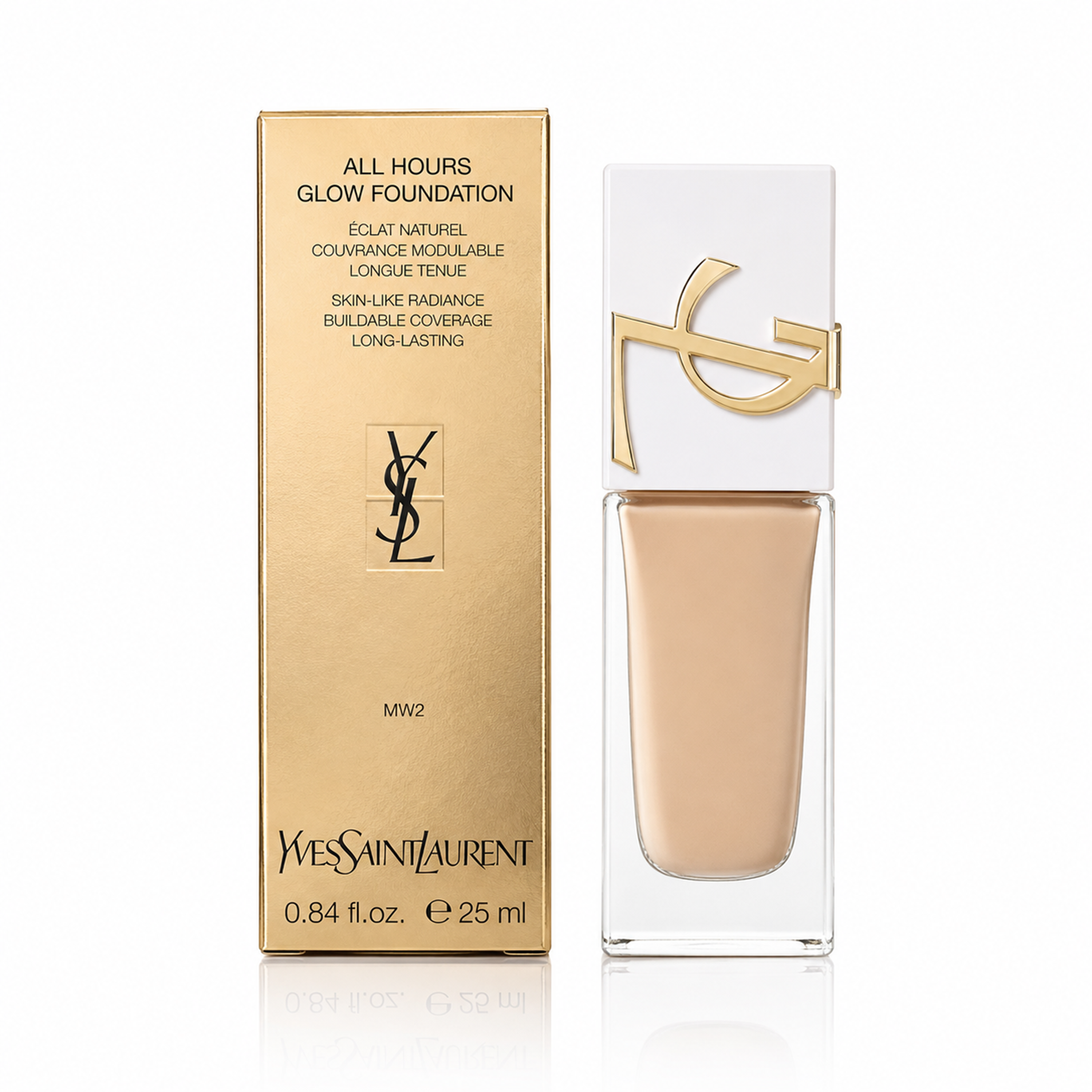 Yves Saint Laurent All Hours Glow MW2 Foundation 25ml