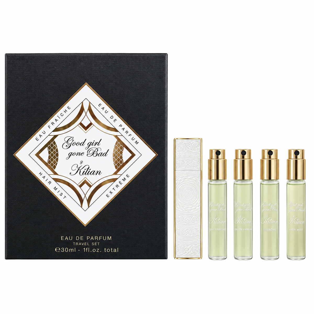 Kilian Good girl gone Bad Travel refills Extreme, Fraiche, Hair 30ml