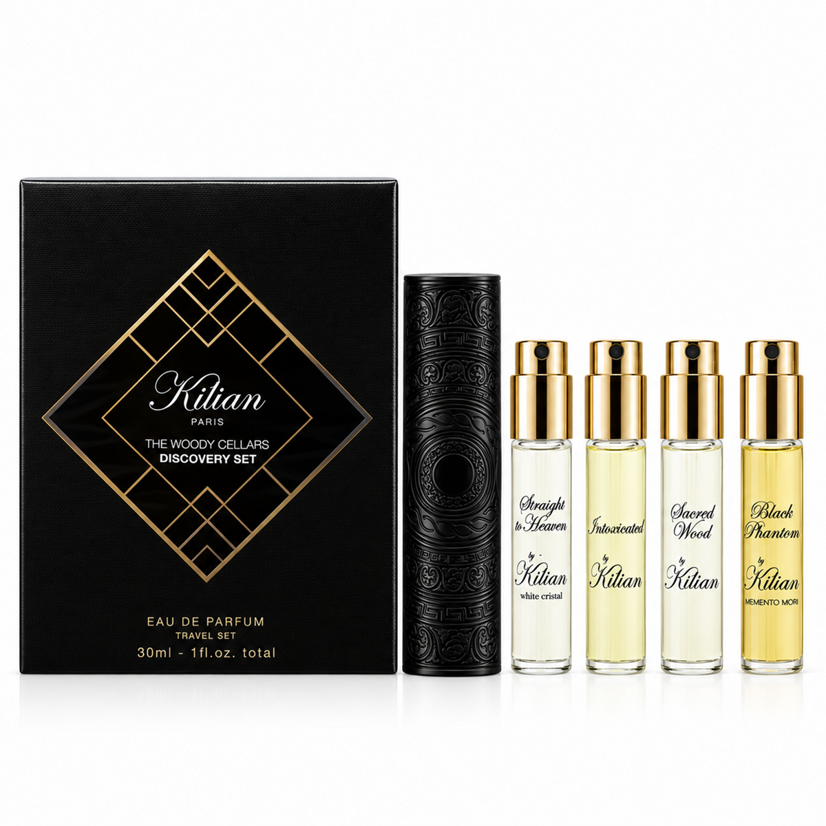 Kilian The Woody Cellars Travel Eau de Parfum 30ml 4 Refills
