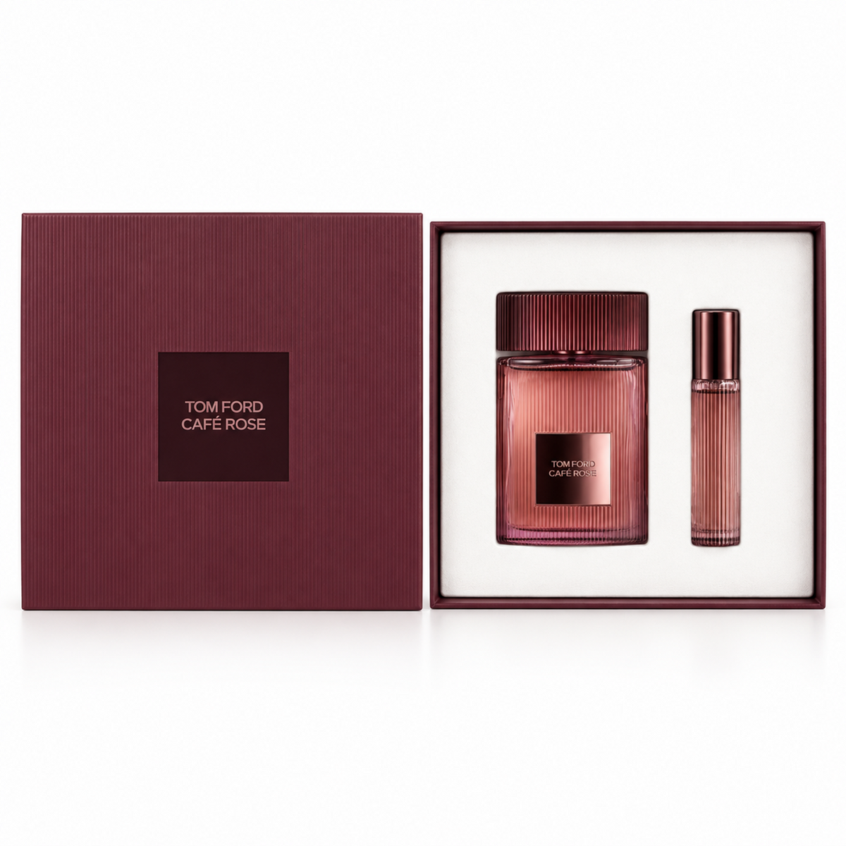 Tom Ford Cafe Rose Eau de Parfum Spray 50ml + 10ml Travel Spray