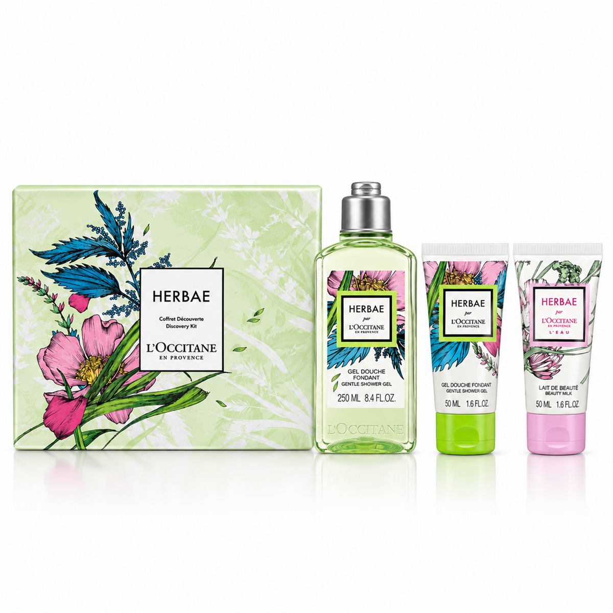 L'Occitane Herbae  Par Gentle shower gel 250ml + BL + SG